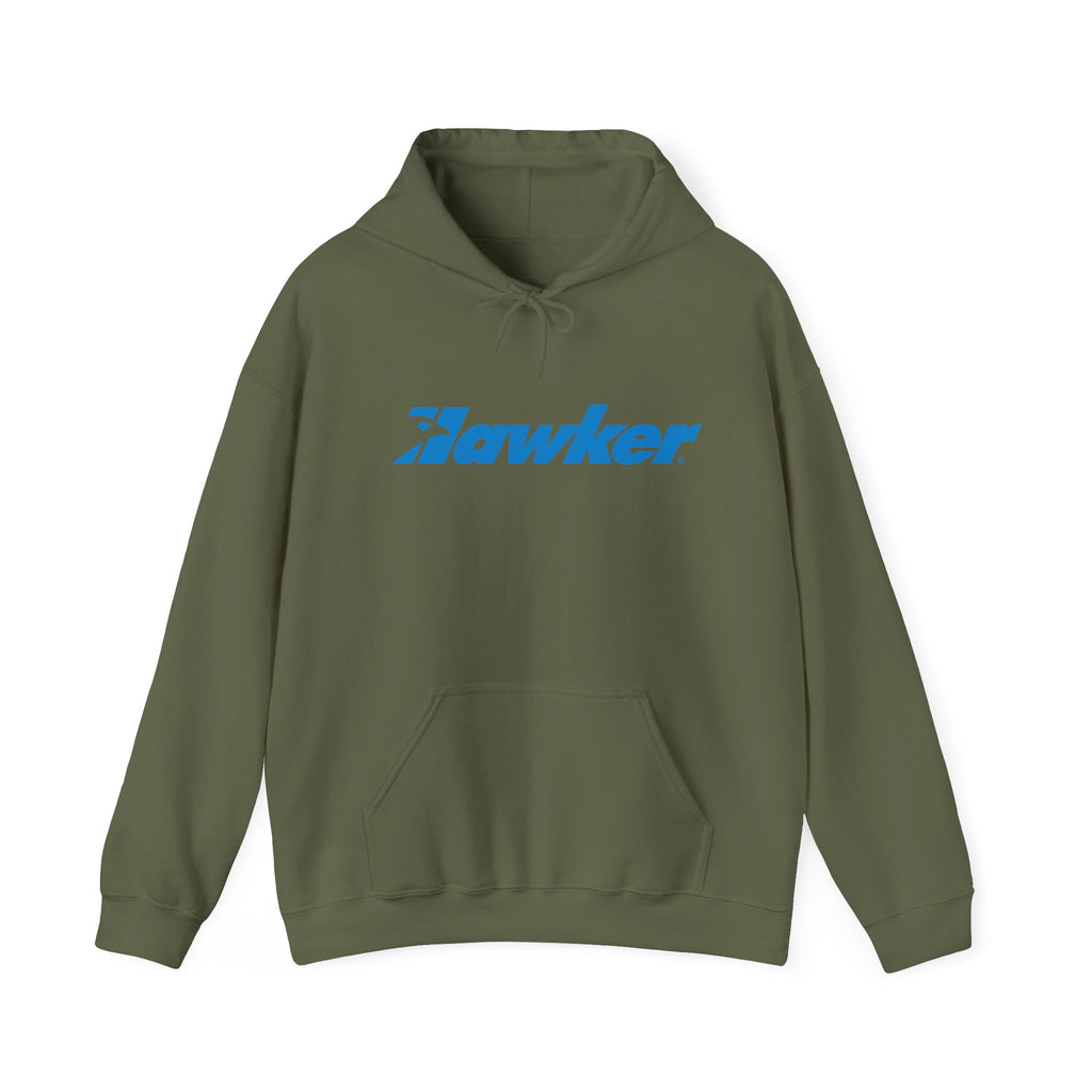 HAWKER AVIATION. HOODIE. gifts for pilots. aviation t-shirt. aviation hoodie. (logo)