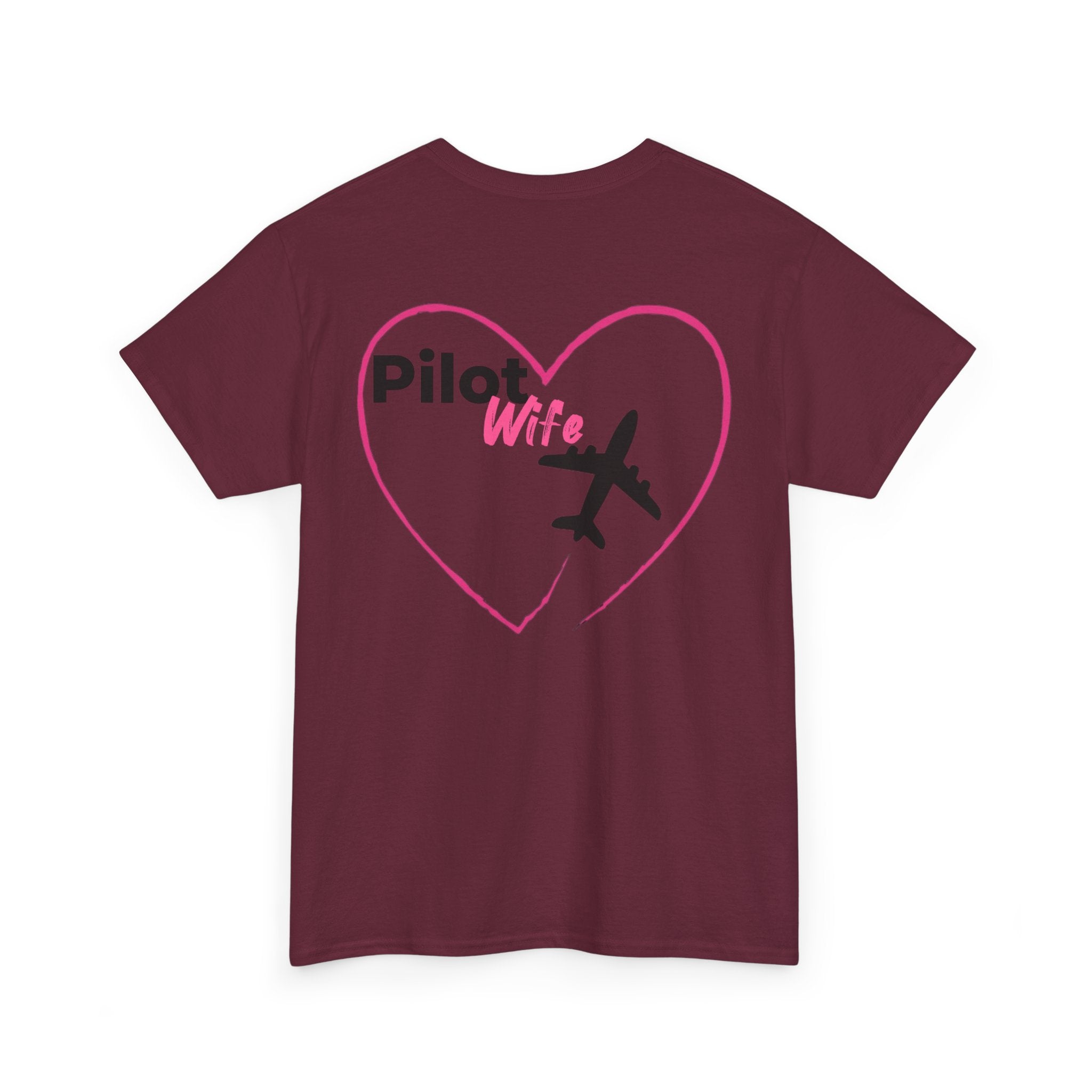 Pilot Wife t-shirt. pilots. gifts. for her. aviation. planes. pilot. anniversary.