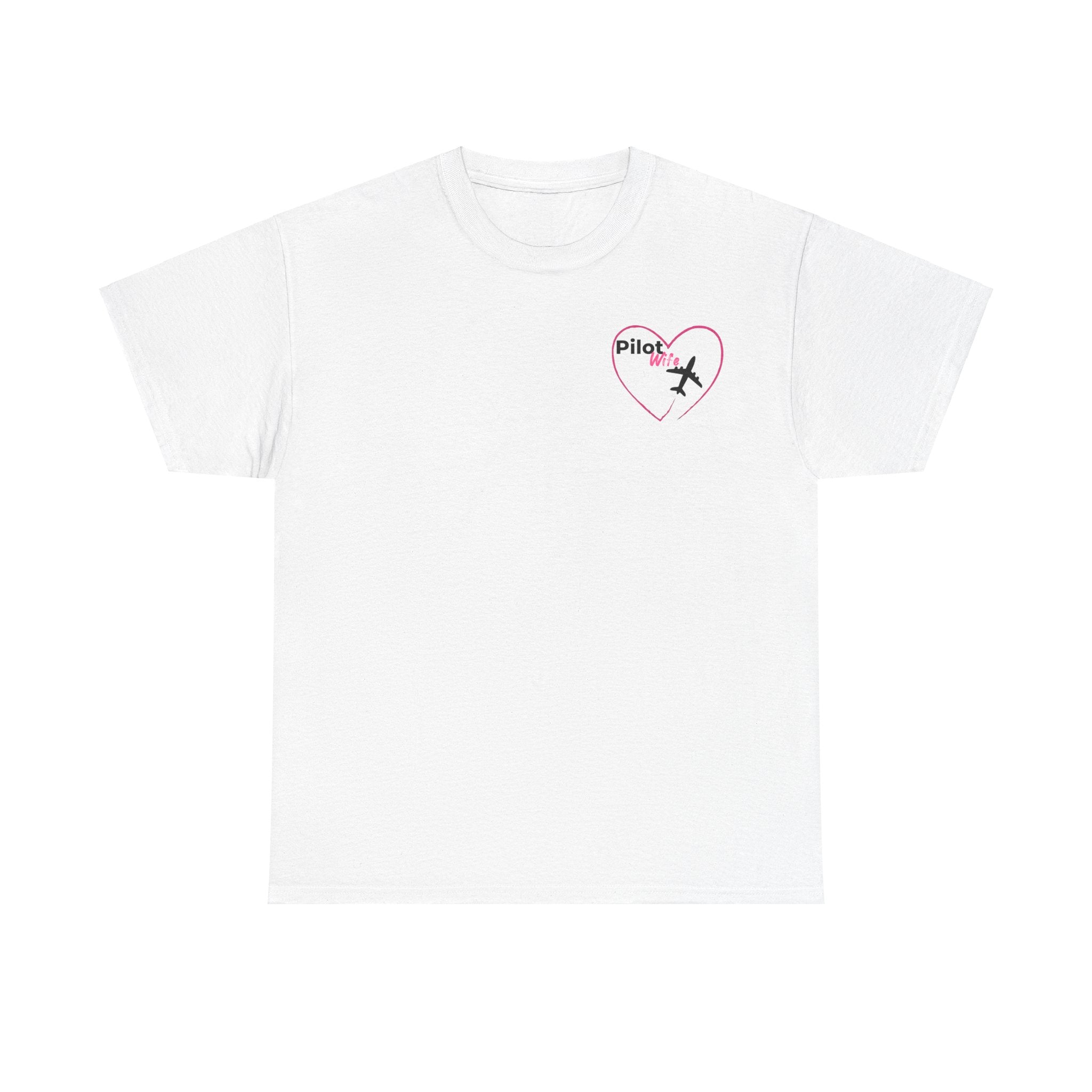 Pilot Wife t-shirt. pilots. gifts. for her. aviation. planes. pilot. anniversary.
