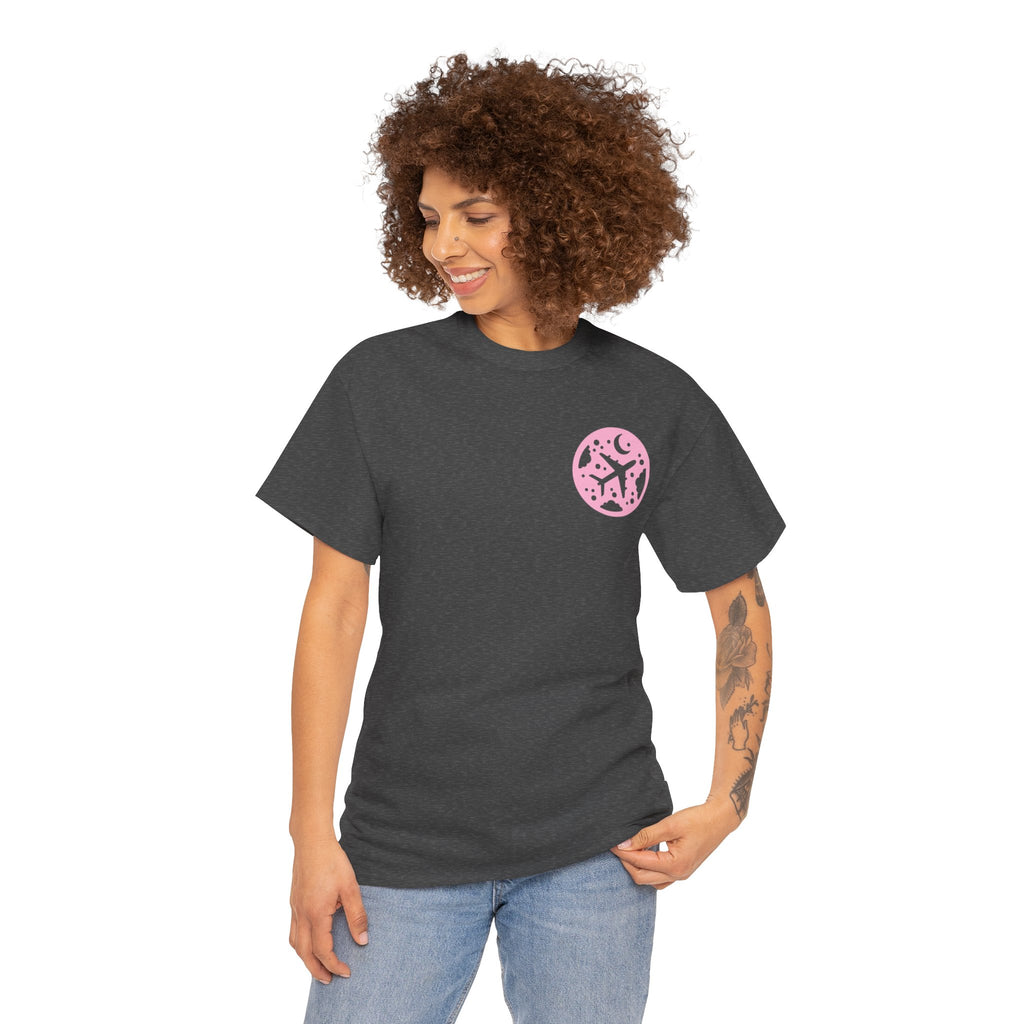 starry night. aviation. t-shirt. planes. sky. pilots. gifts