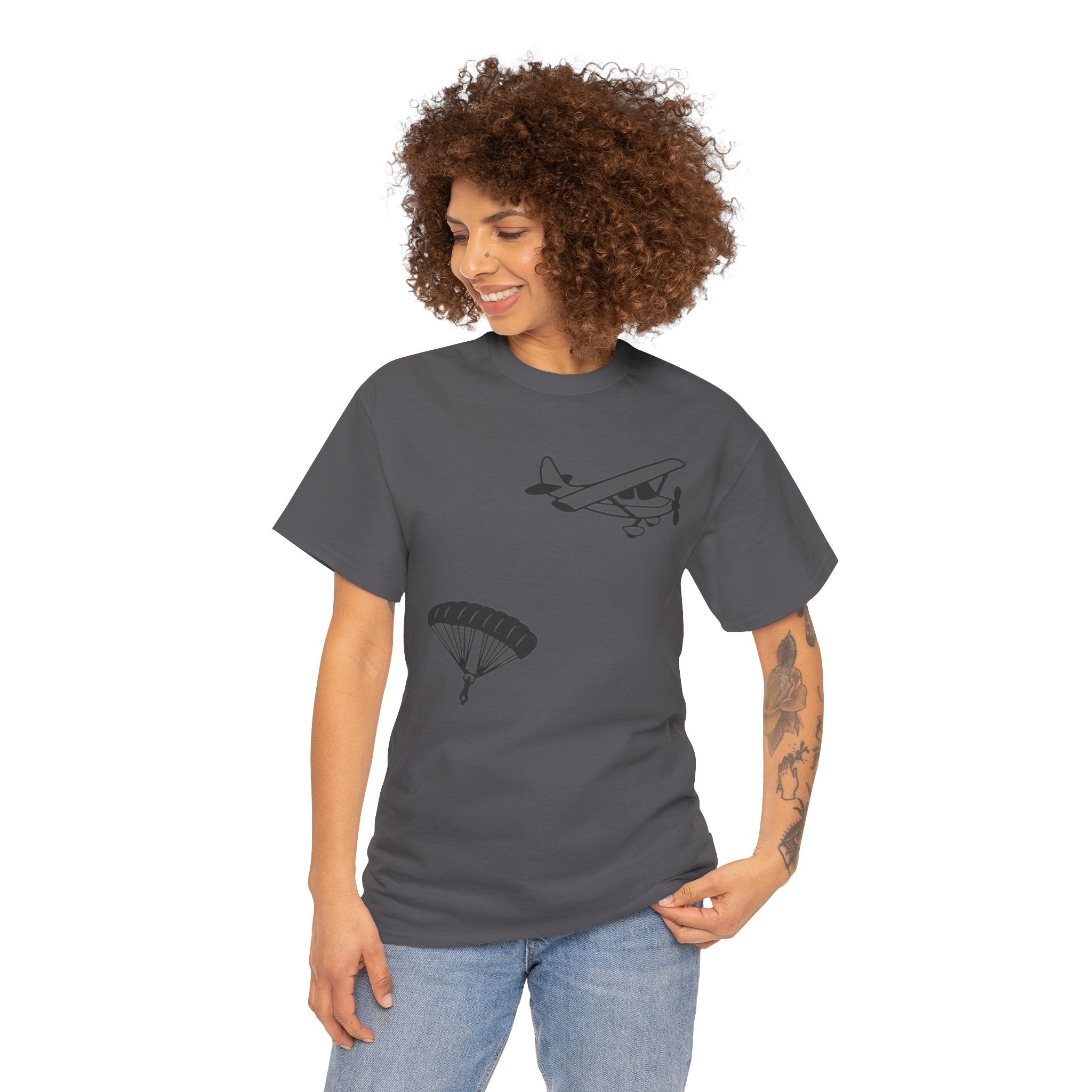 skydiving. aviation. t-shirt. planes. adrenaline. gifts.