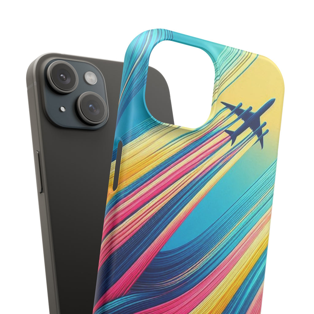 AVIATION INSPIRED ARTWORK iphone case. 13.14.15 pro max Slim Cases