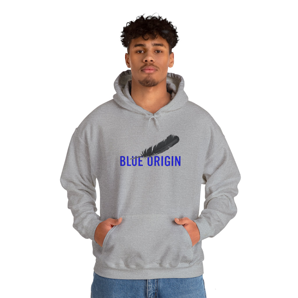 Blue Origin Hoodie. pilots. aviation hoodie. (logo)