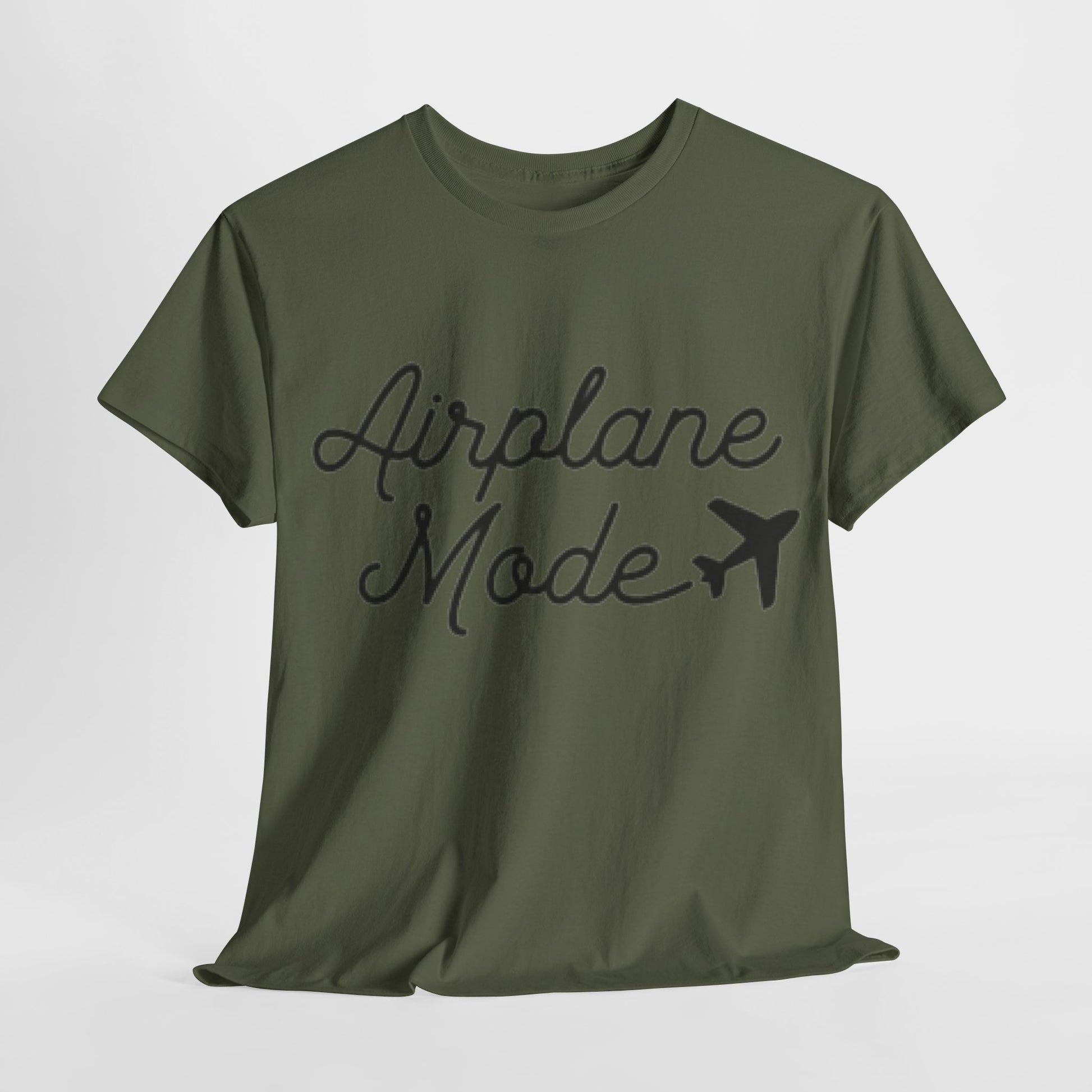 Airplane Mode Aviation Graphic Tee. gift for pilots. flight attendant. aviation lovers.