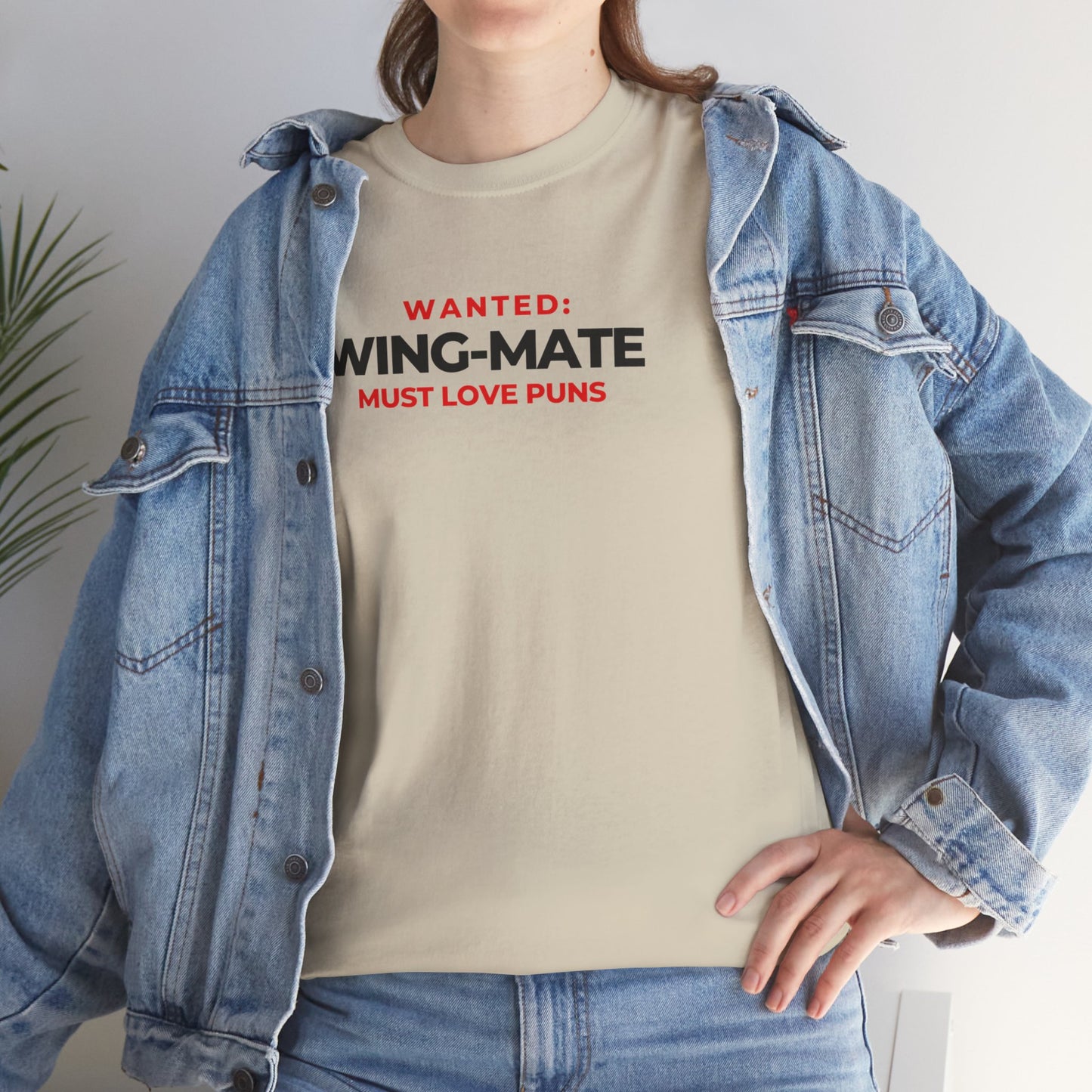 Wanted Wing-Mate. T-SHIRT. AVIATION. PILOTS. FLIGHT CREW