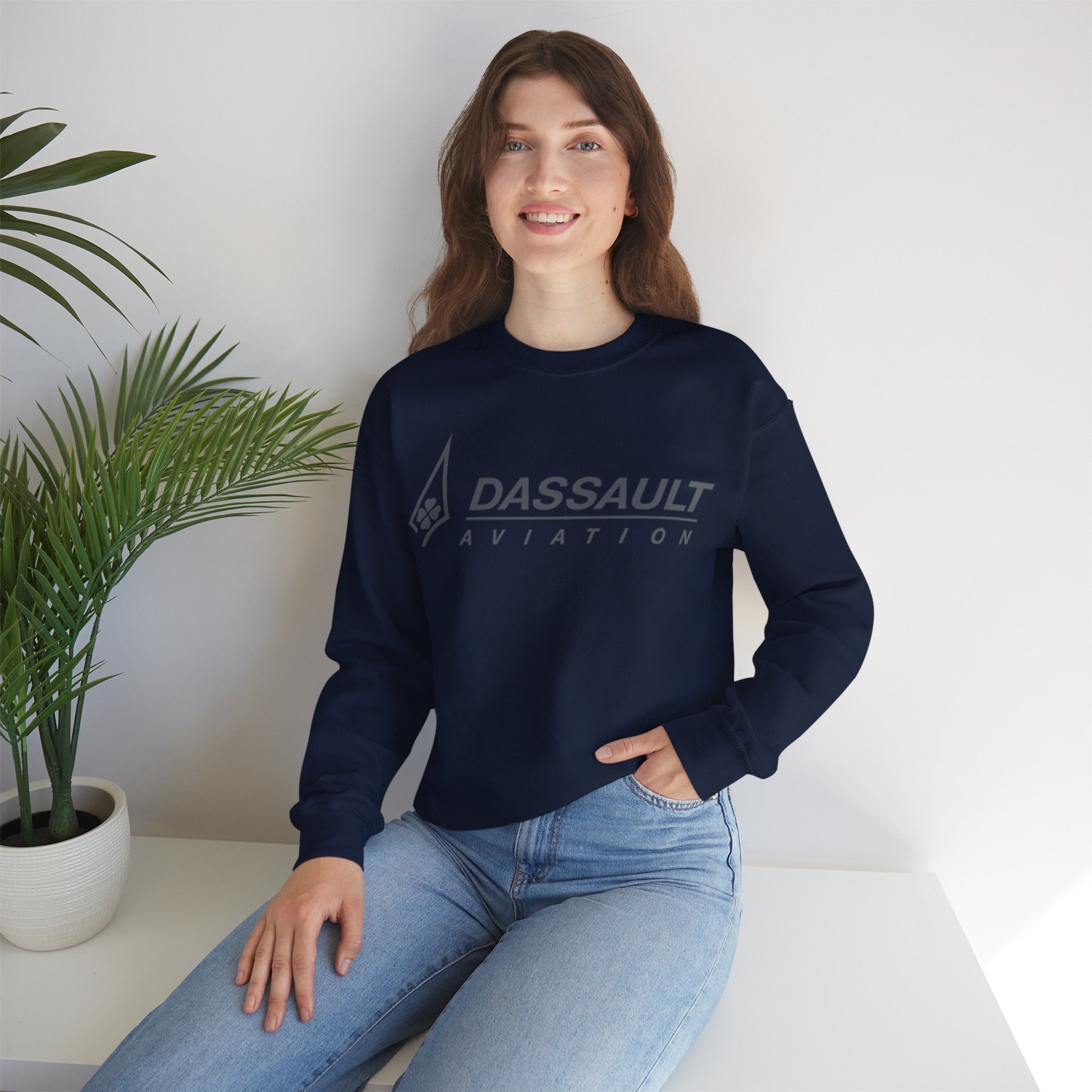 Dassault Aviation Crewneck Sweatshirt (logo)