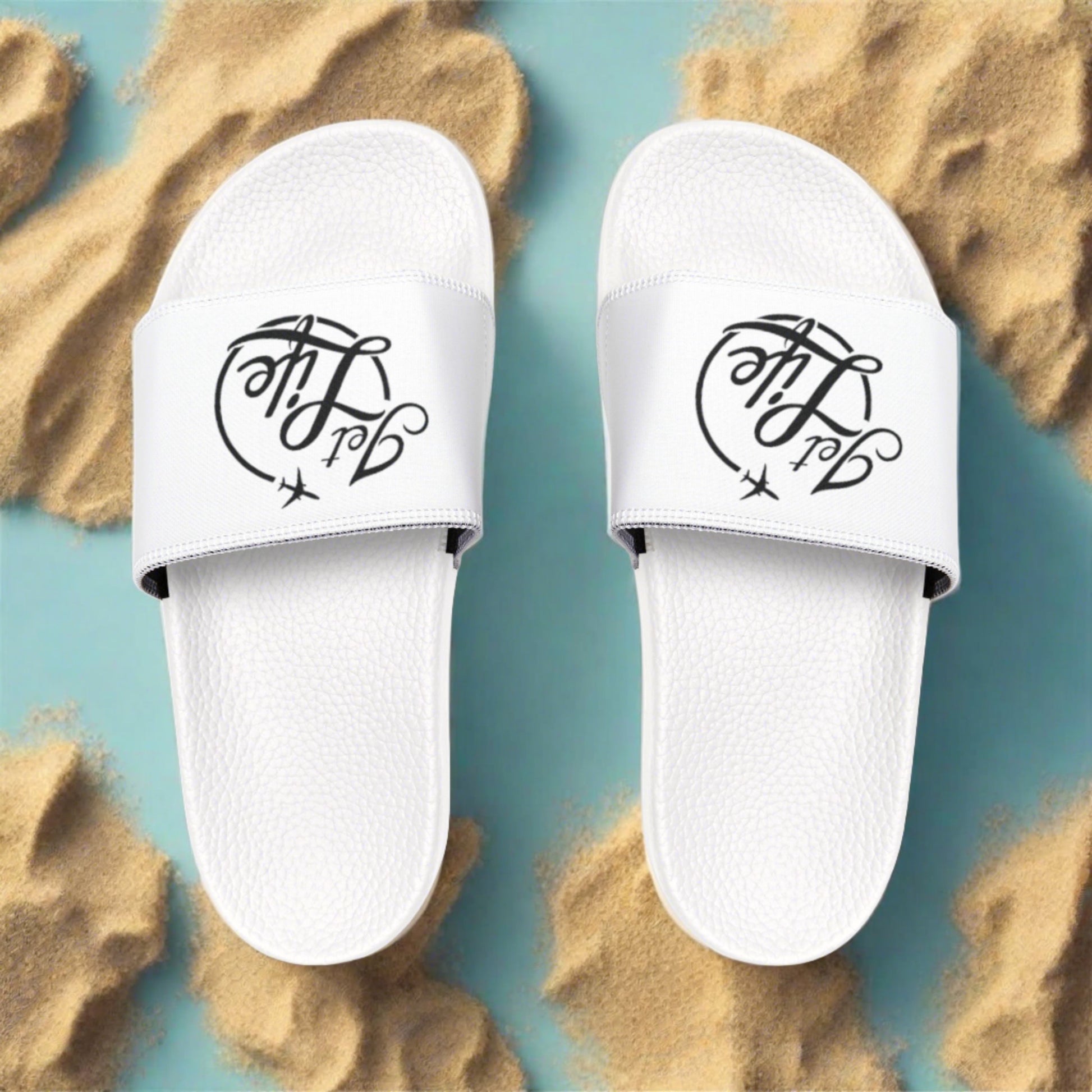 Jet Life sandals. unisex sandals. aviation. pilots. flight attendant. gift.
