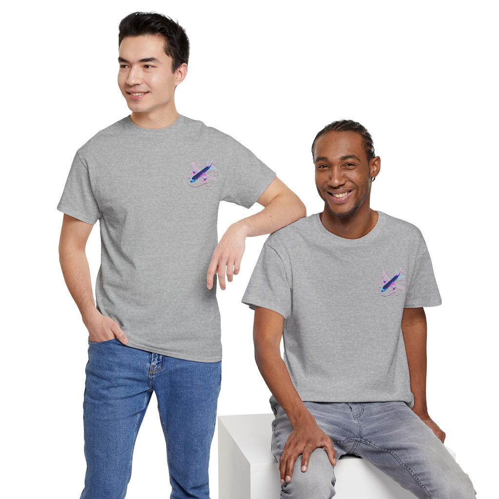 Neon Plane Quick Turns Tee