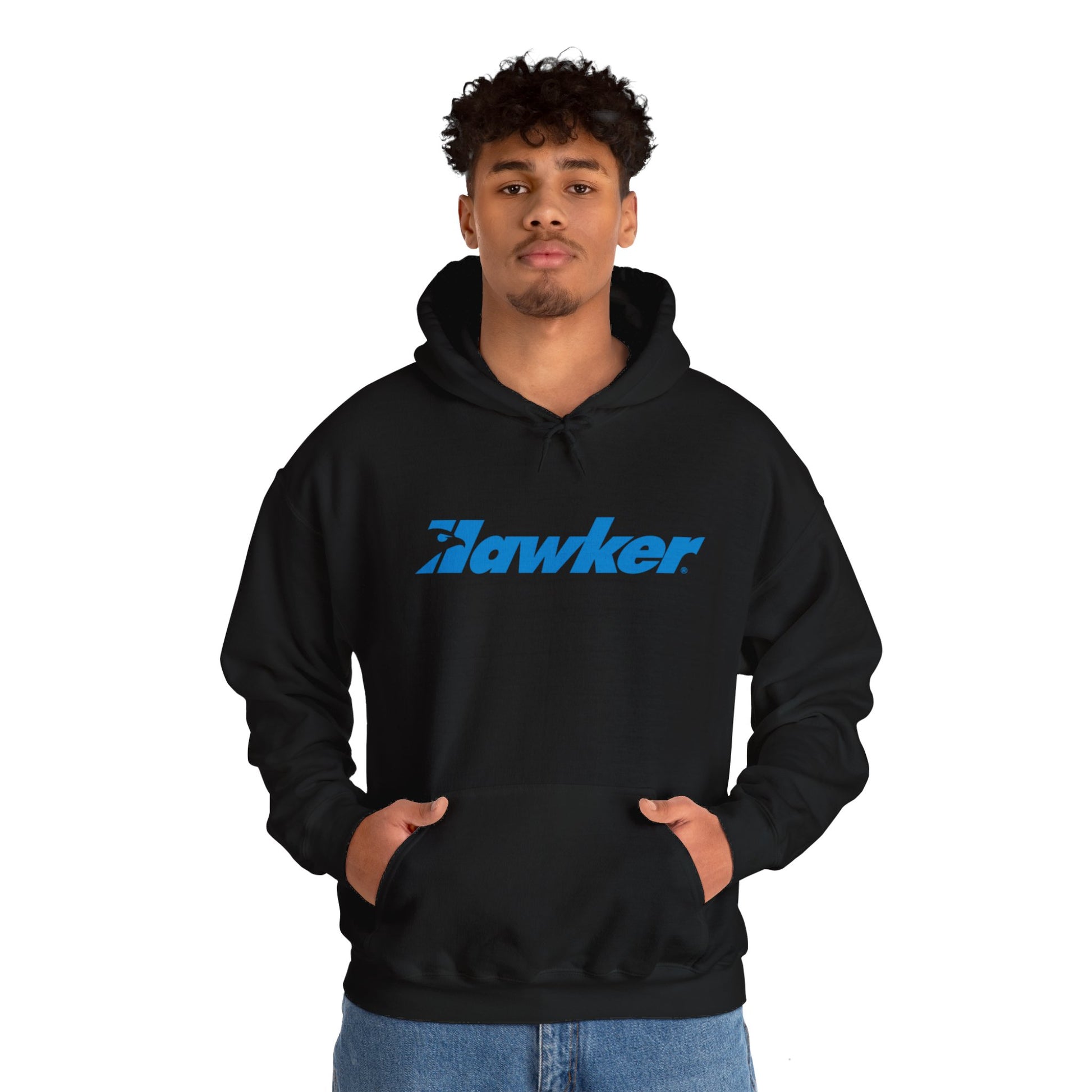 HAWKER AVIATION. HOODIE. gifts for pilots. aviation t-shirt. aviation hoodie. (logo)