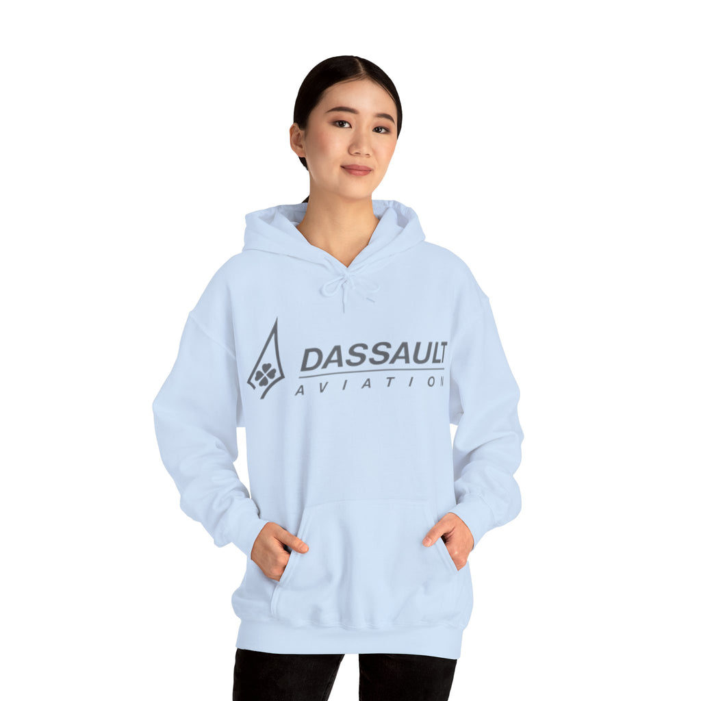 Dassault aviation hoodie. aviation. pilots hoodie. (logo)