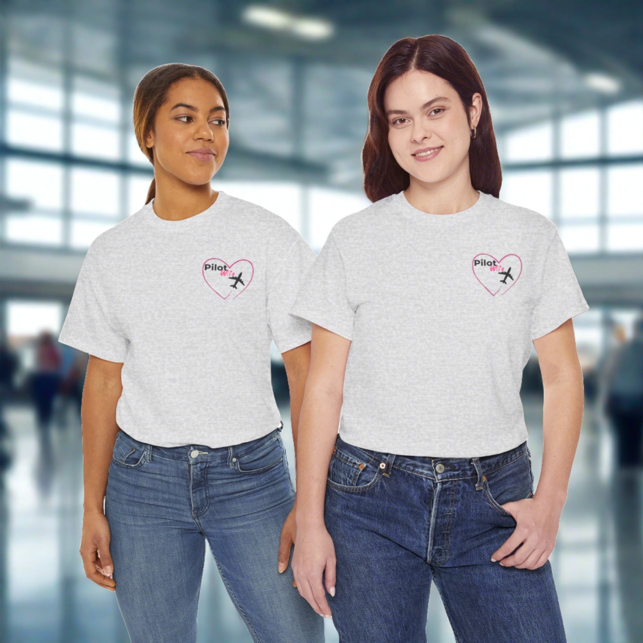 Pilot Wife t-shirt. pilots. gifts. for her. aviation. planes. pilot. anniversary.