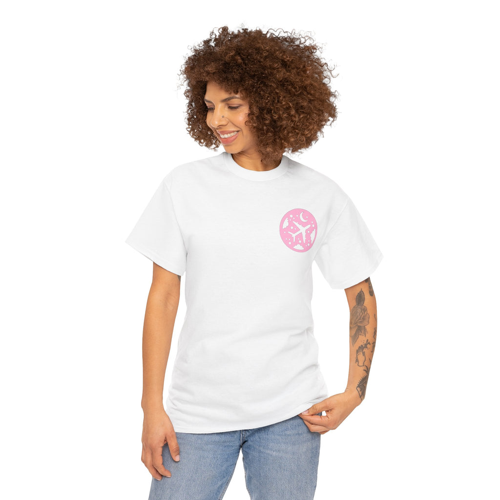 starry night. aviation. t-shirt. planes. sky. pilots. gifts