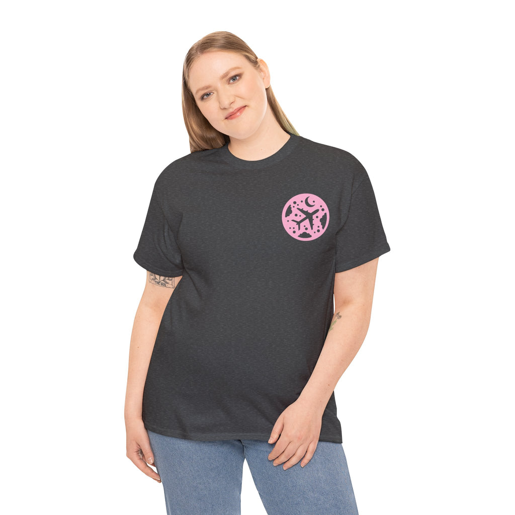 starry night. aviation. t-shirt. planes. sky. pilots. gifts