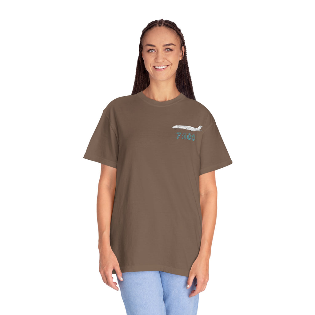 Global 7500 T-shirt. aviation. gift. pilot. jets. mens gifts. gifts for her
