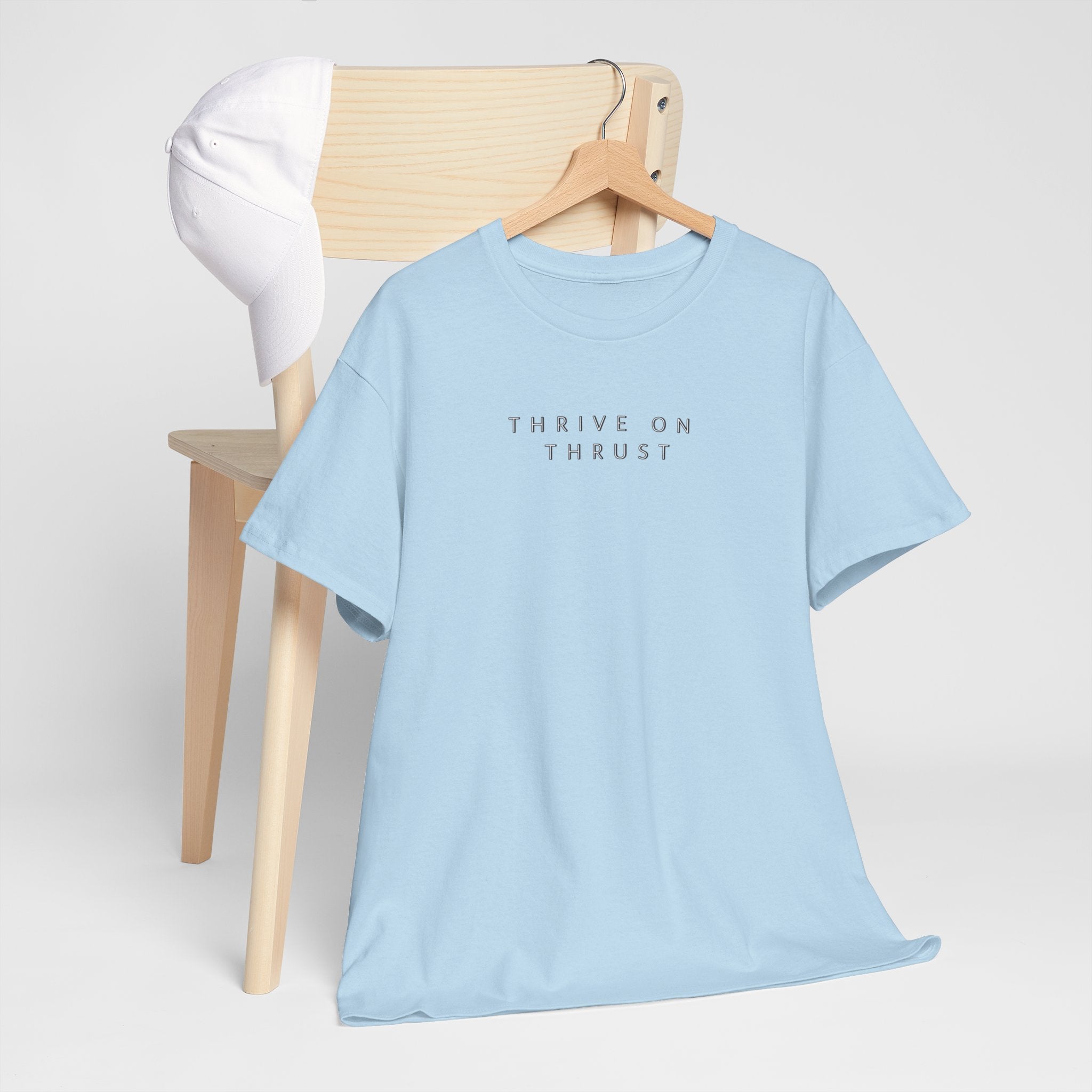 Thrive on Thrust. T-shirt aviation. gift. pilots. jets. pilot.