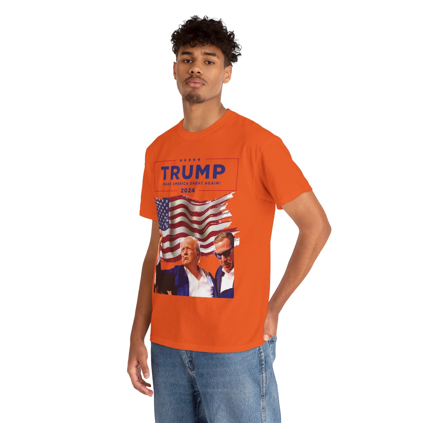 TRUMP Survival 2024 graphic tee. trump 2024. political humor. politics. gifts for him. gifts for patriots.