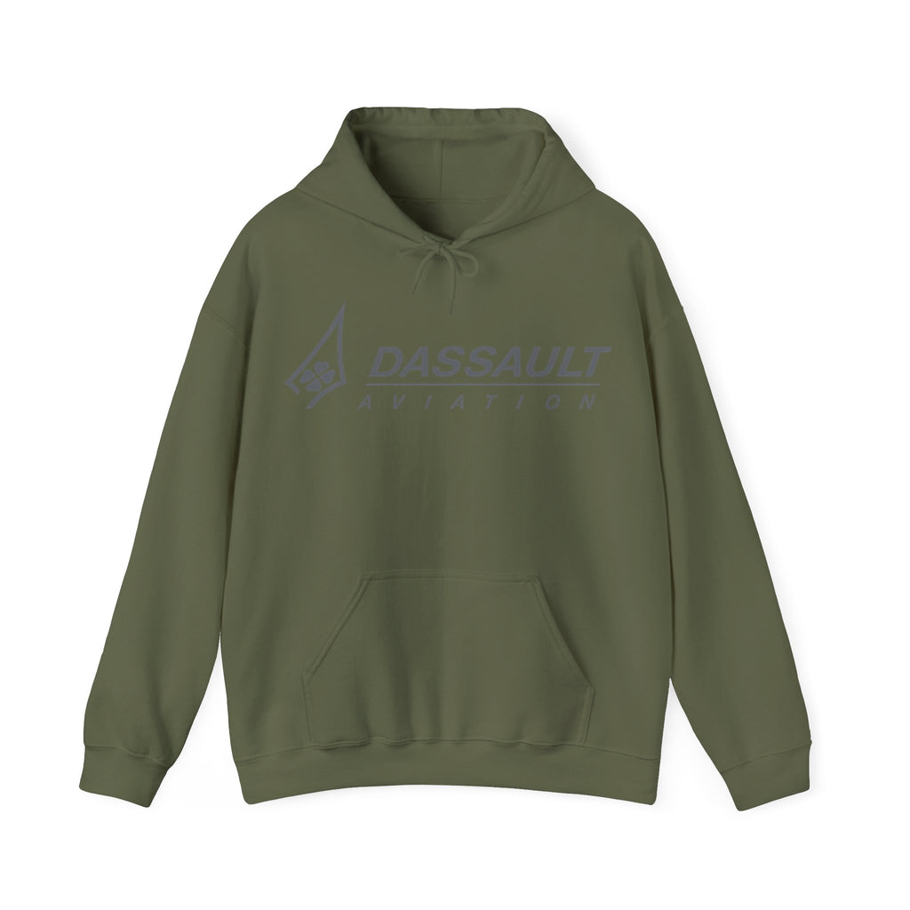 Dassault aviation hoodie. aviation. pilots hoodie. (logo)