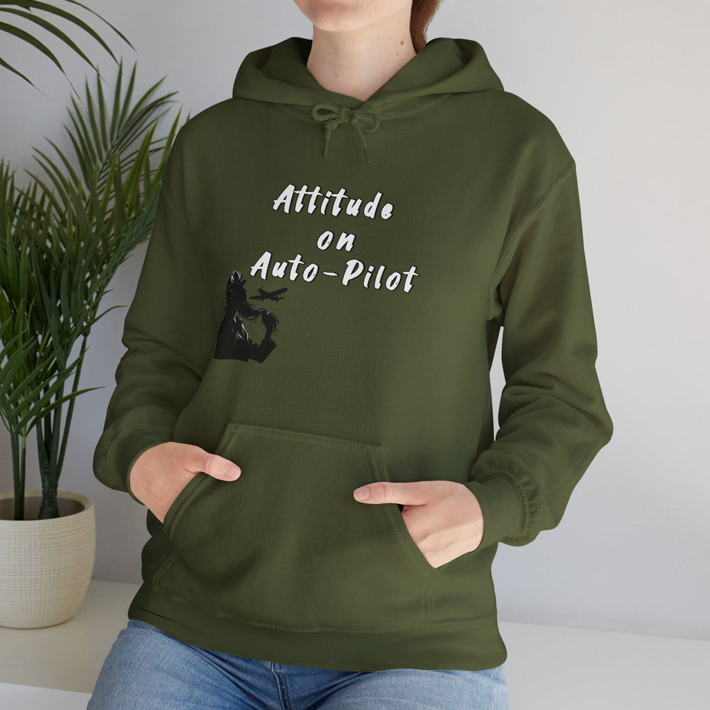 Female Pilot Hoodie. aviation. aviation gifts. gifts for pilots. attitude. graphic tee