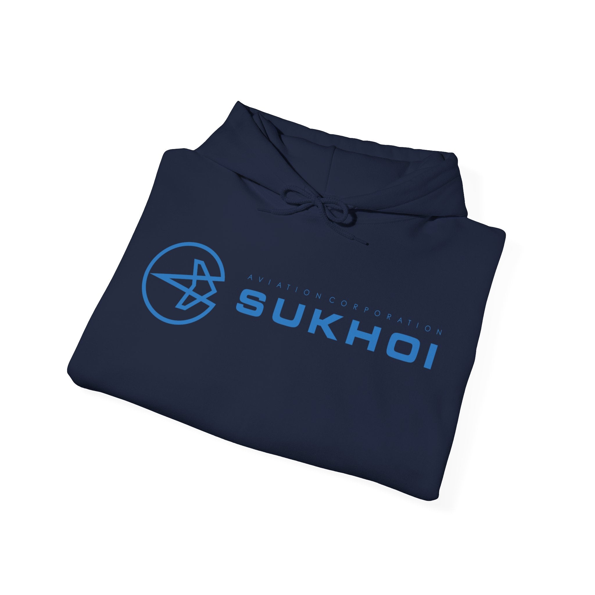 SUKHOI AVIATION HOODIE. gift for pilots. graphic design. (logo)