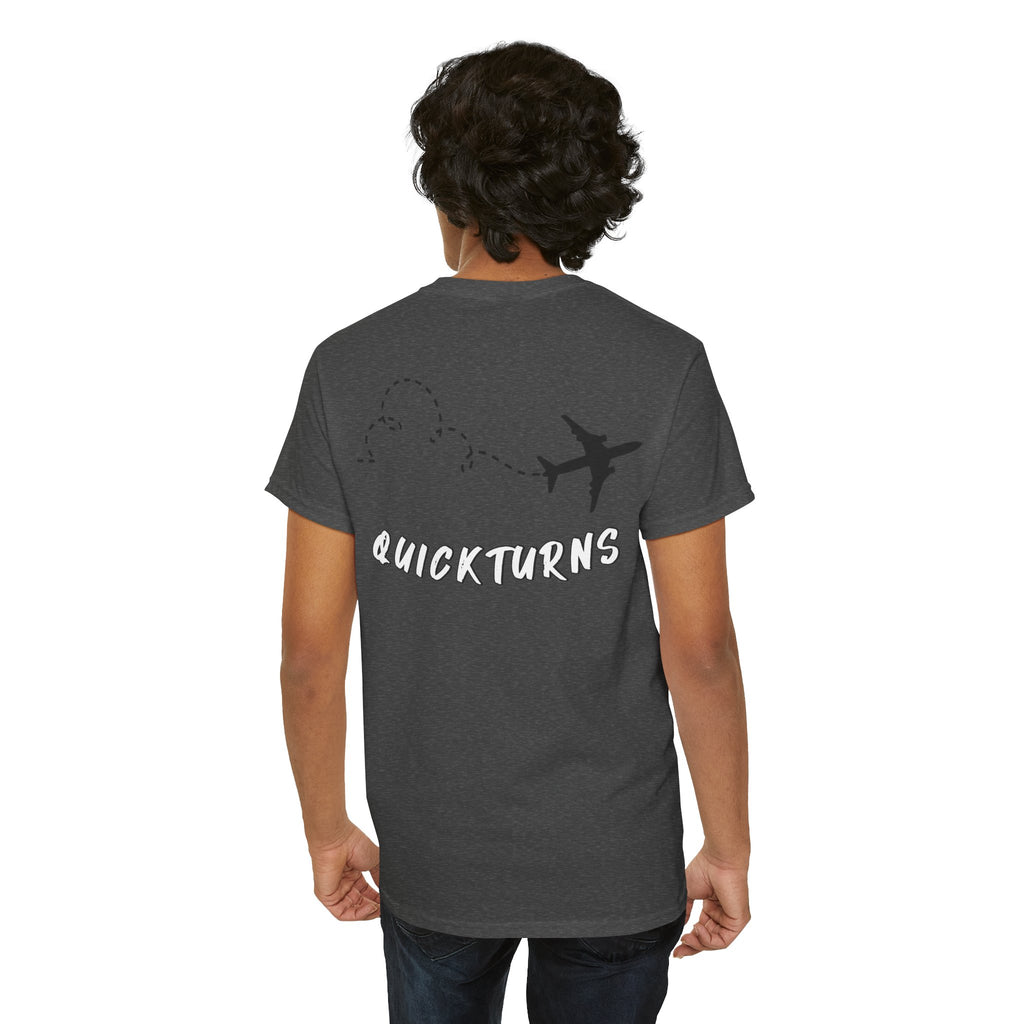 FORECAST. QUICKTURNS. aviation t-shirt. graphic tee. gifts. pilots. planes