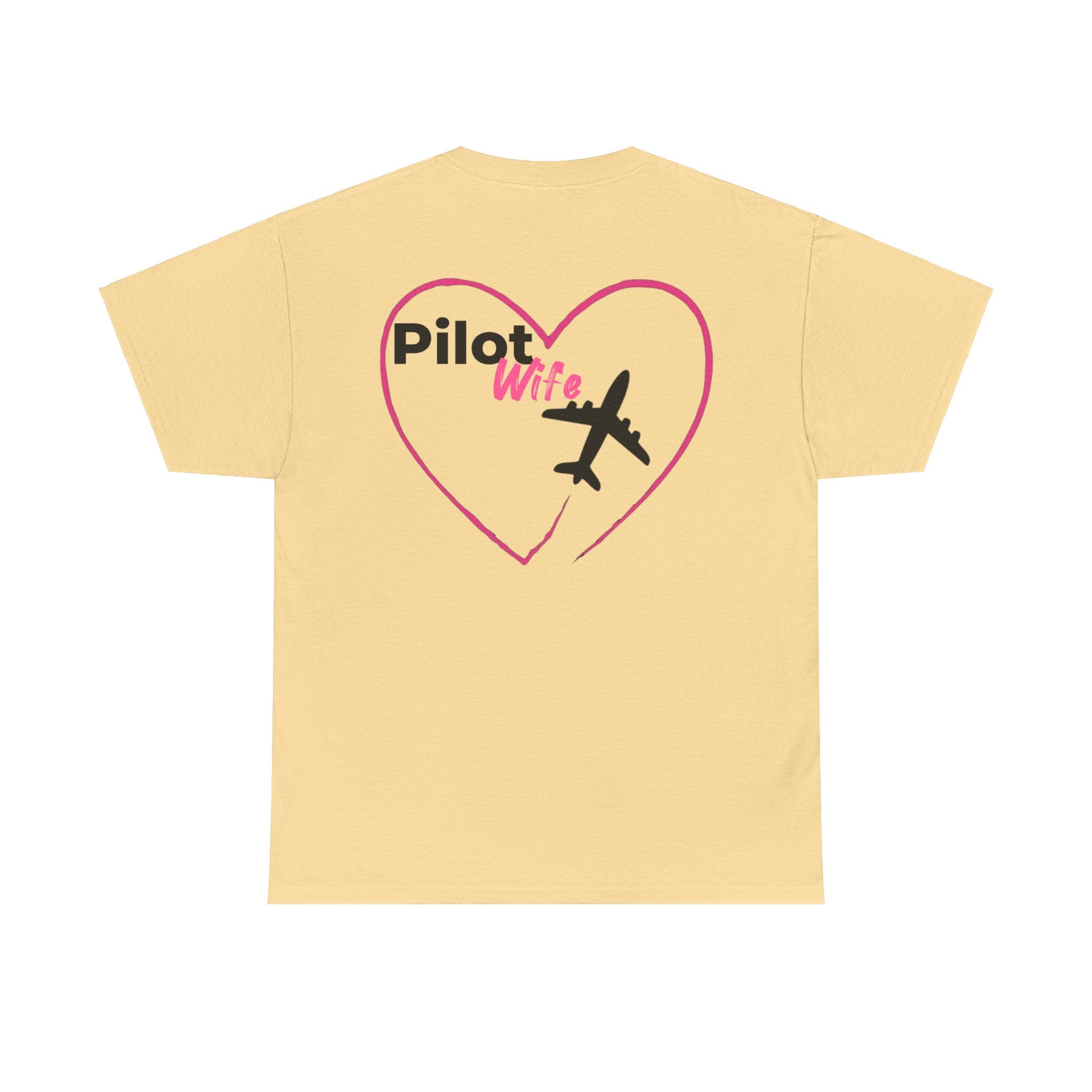 Pilot Wife t-shirt. pilots. gifts. for her. aviation. planes. pilot. anniversary.