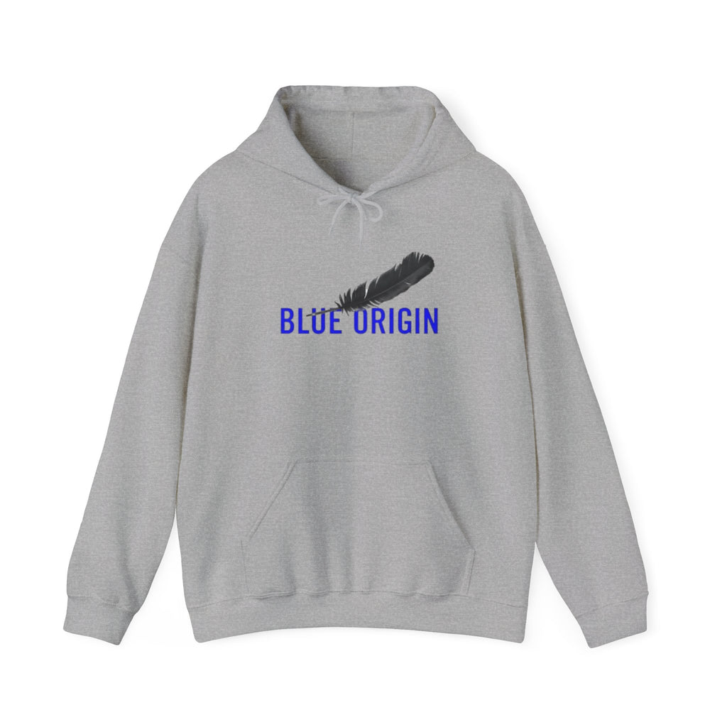 Blue Origin Hoodie. pilots. aviation hoodie. (logo)