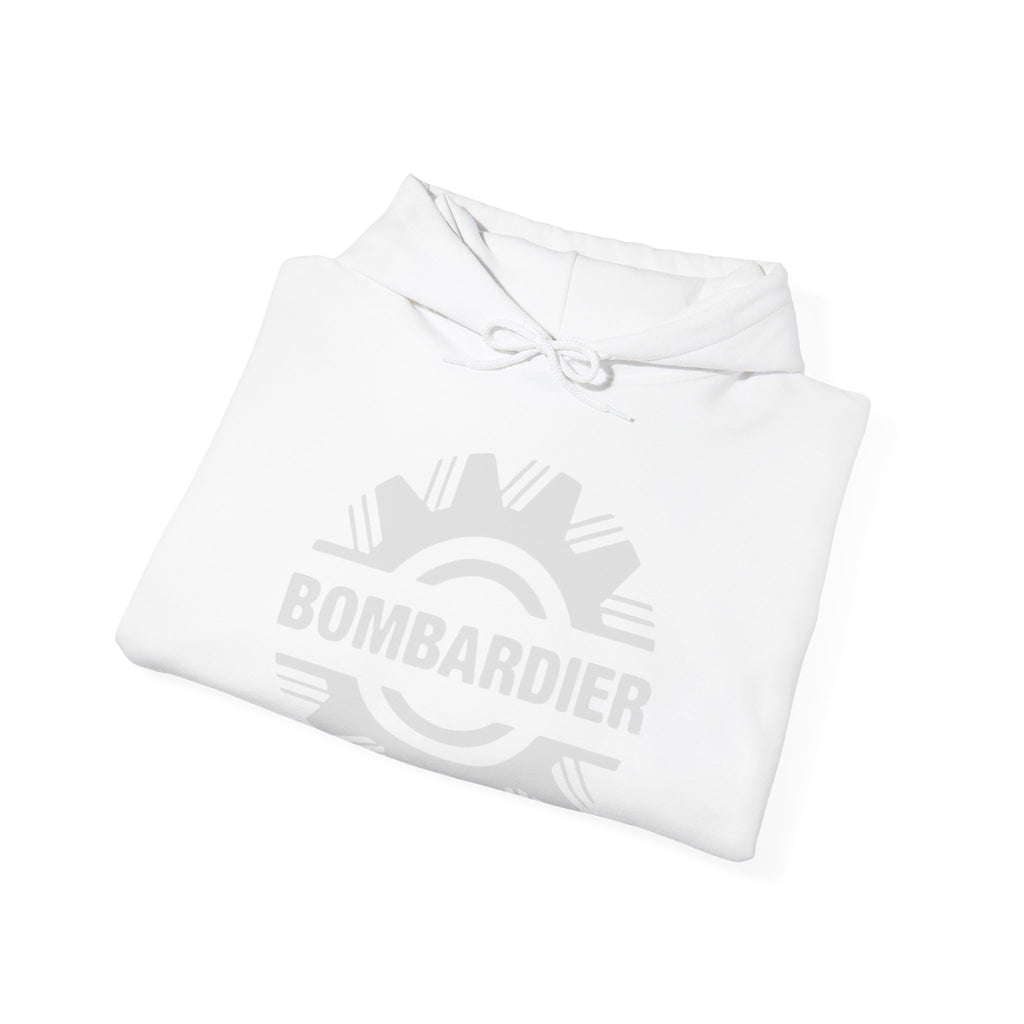 Bombardier hoodie. pilots aviation. (logo)
