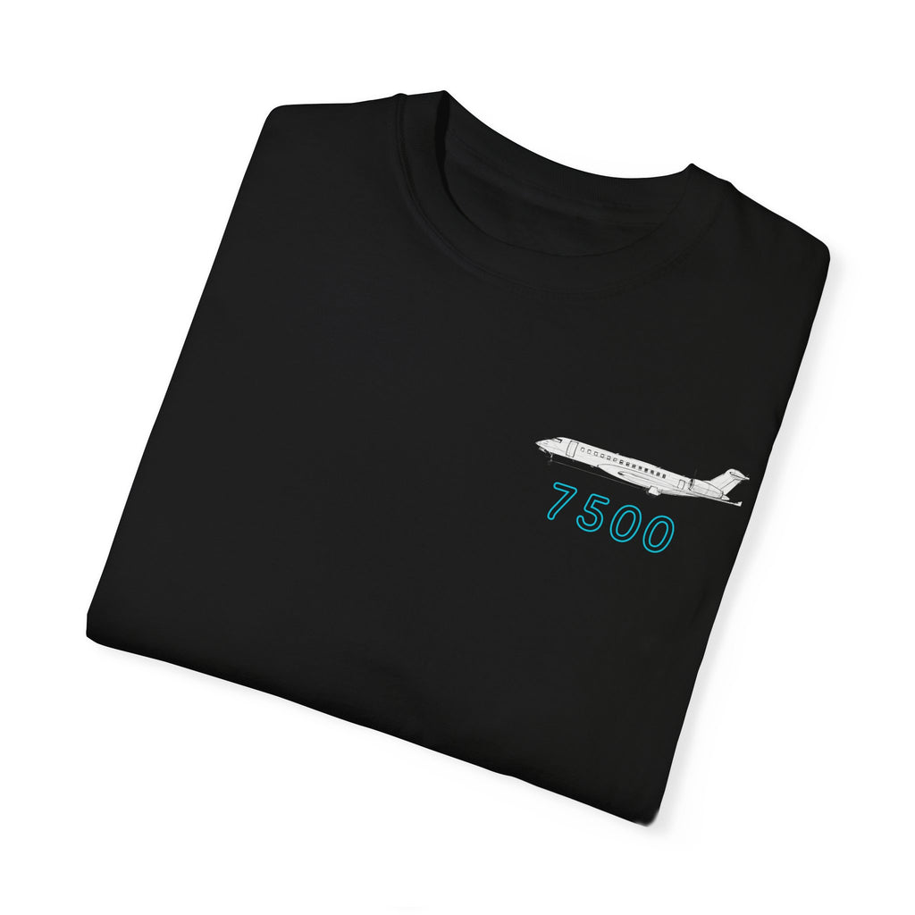Global 7500 T-shirt. aviation. gift. pilot. jets. mens gifts. gifts for her