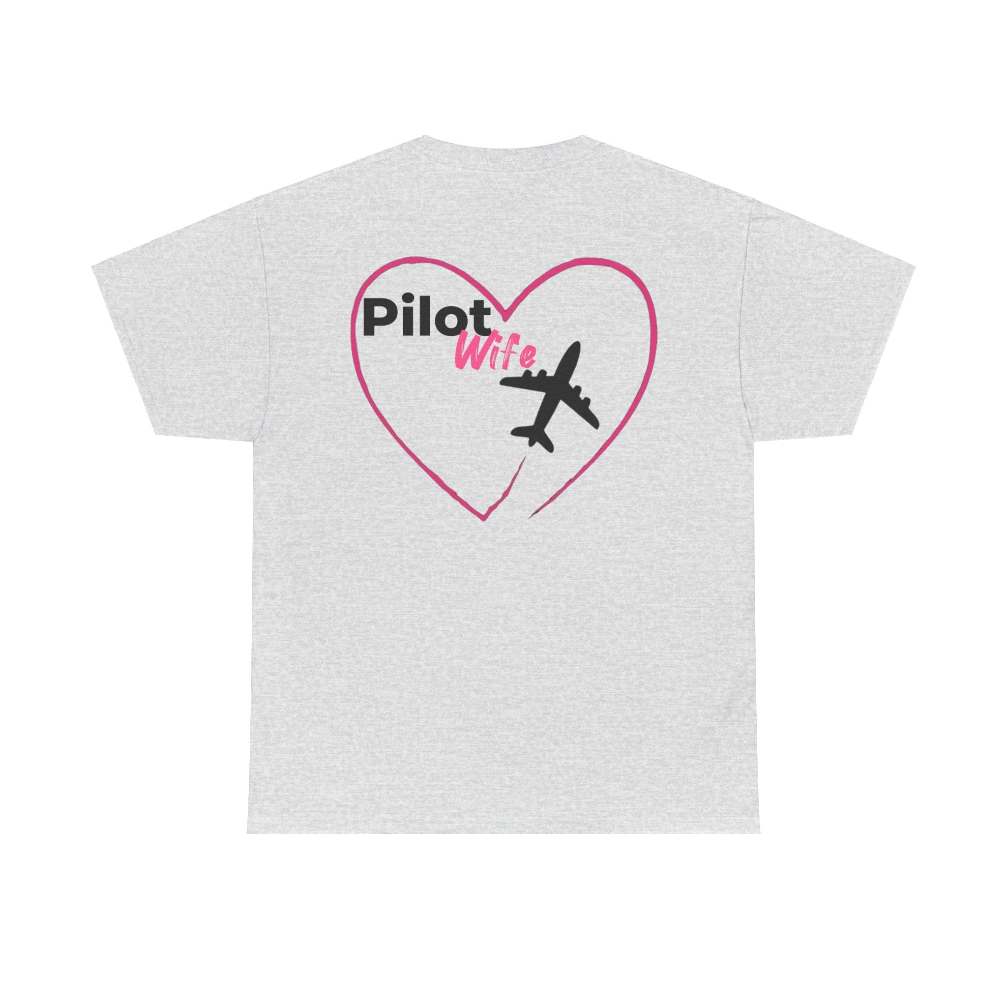 Pilot Wife t-shirt. pilots. gifts. for her. aviation. planes. pilot. anniversary.