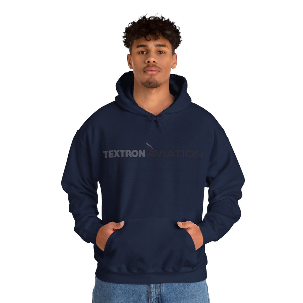 TEXTRON AVIATION. hoodie. gifts for pilots. graphic design. (logo)