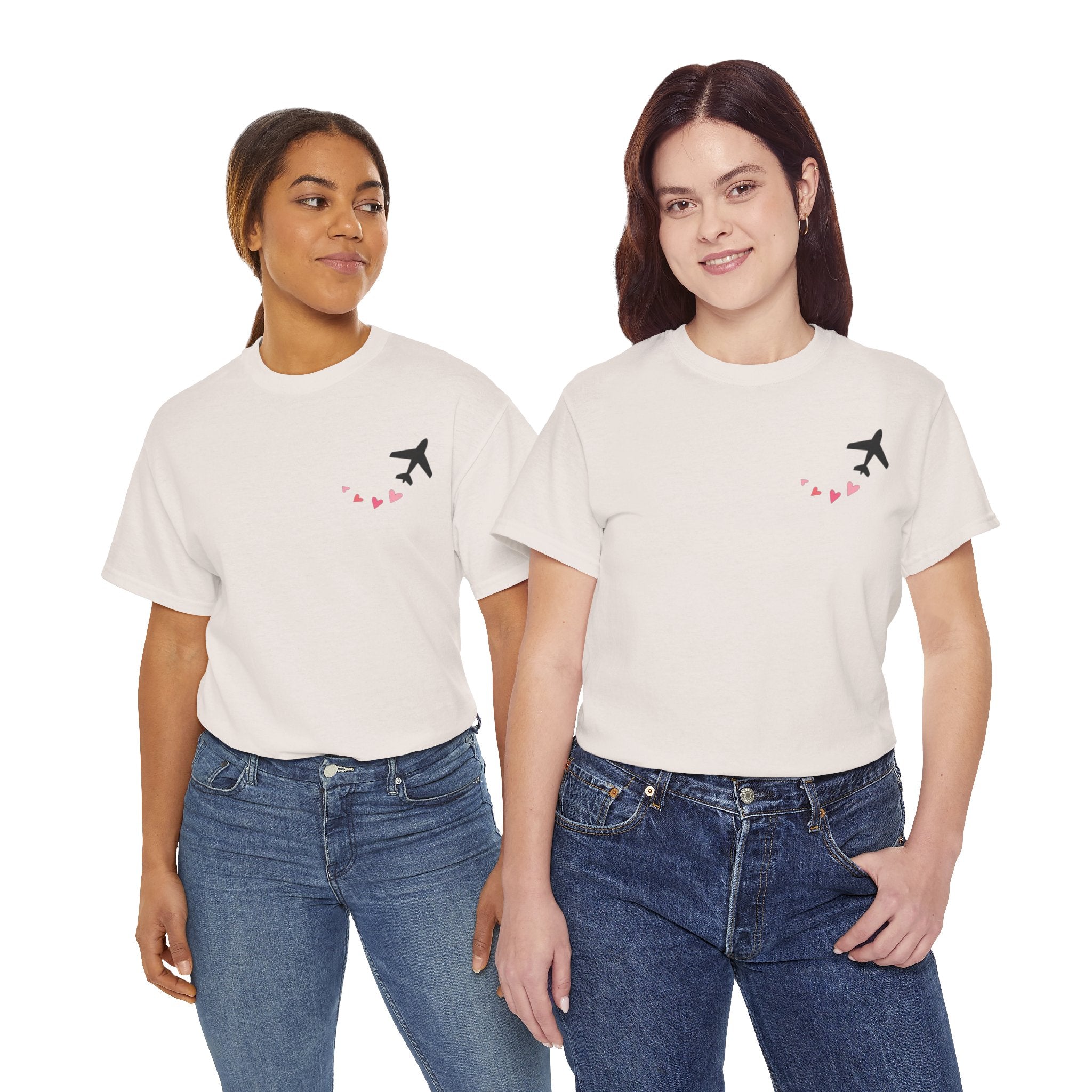 LOVE CHEMTRAILS. aviation t-shirt. pilots. love. hearts