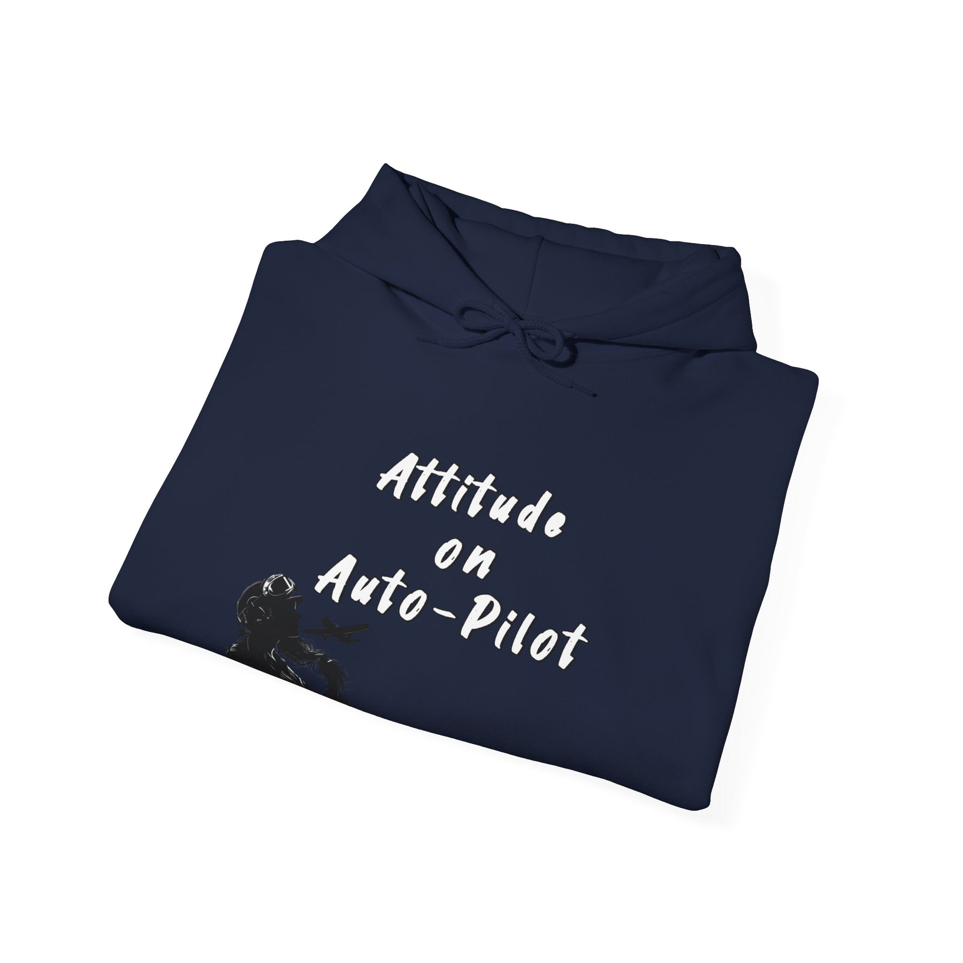 Female Pilot Hoodie. aviation. aviation gifts. gifts for pilots. attitude. graphic tee