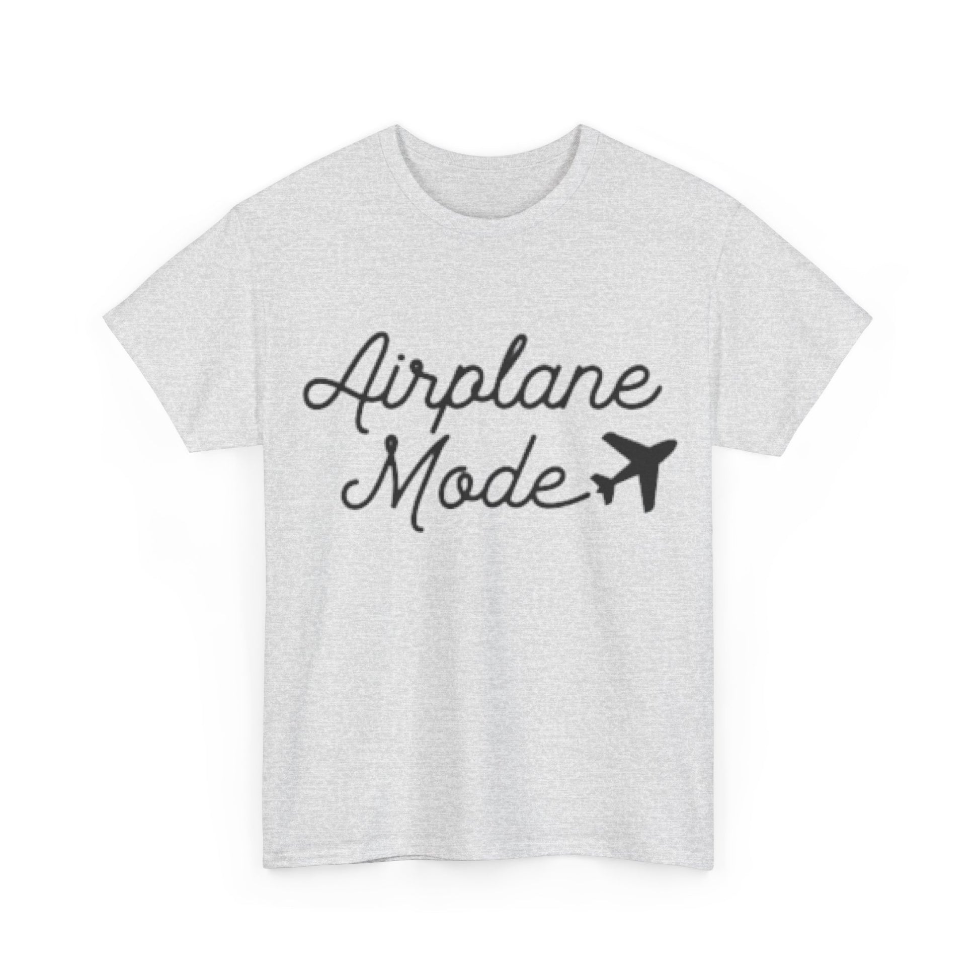 Airplane Mode Aviation Graphic Tee. gift for pilots. flight attendant. aviation lovers.
