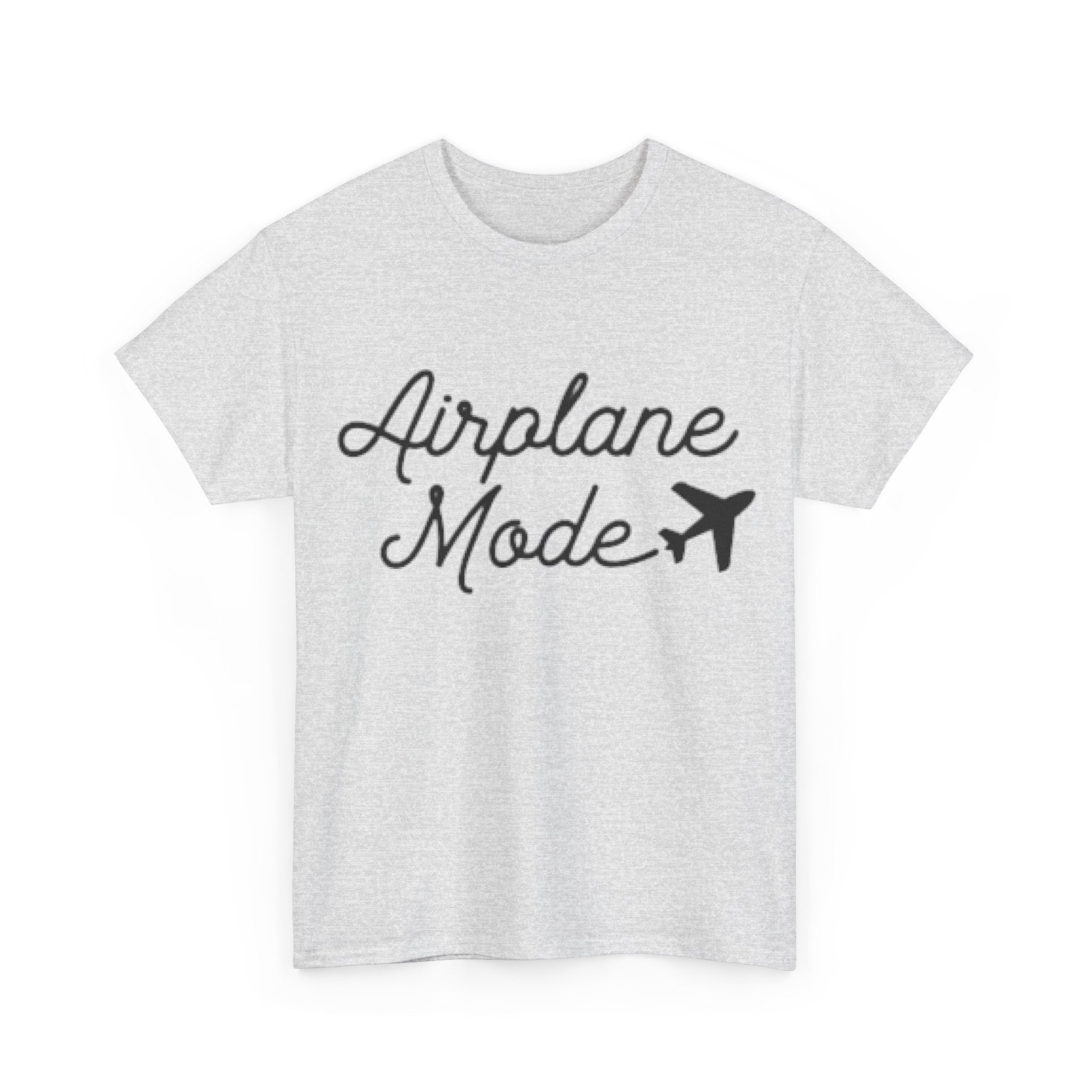Airplane Mode Aviation Graphic Tee. gift for pilots. flight attendant. aviation lovers.