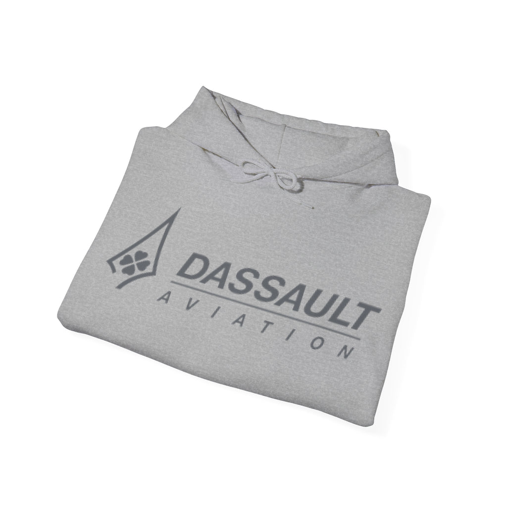 Dassault aviation hoodie. aviation. pilots hoodie. (logo)
