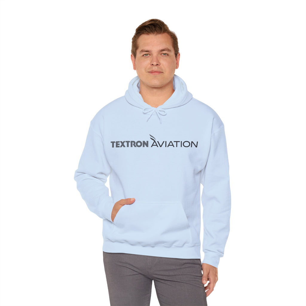 TEXTRON AVIATION. hoodie. gifts for pilots. graphic design. (logo)