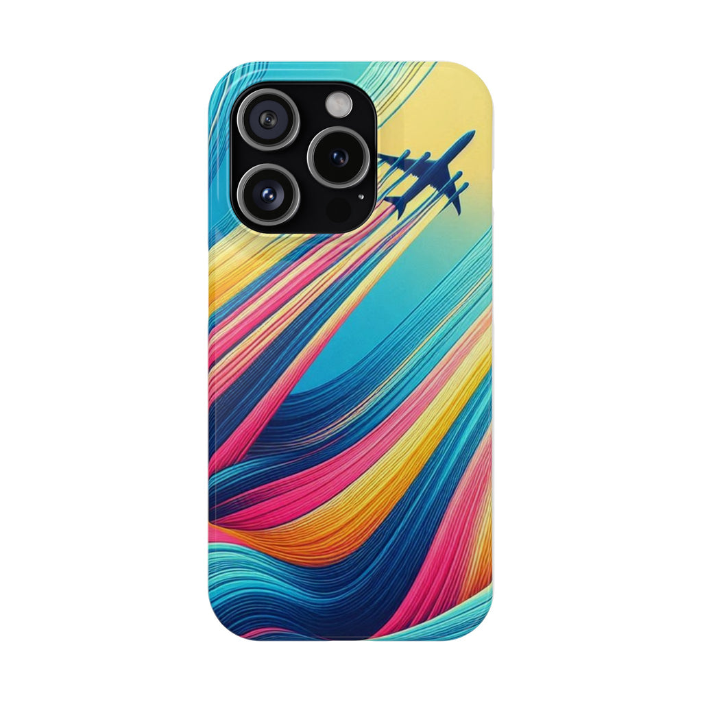 AVIATION INSPIRED ARTWORK iphone case. 13.14.15 pro max Slim Cases