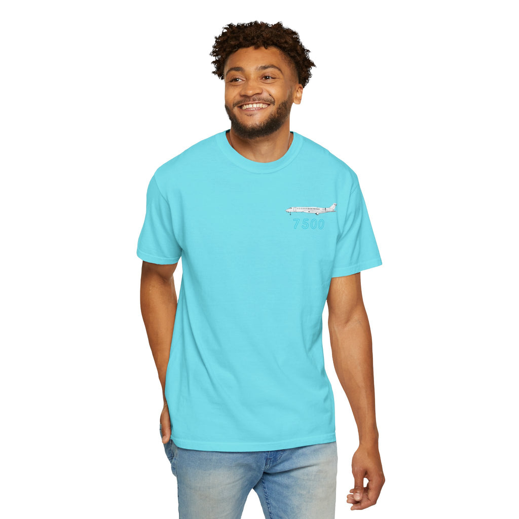 Global 7500 T-shirt. aviation. gift. pilot. jets. mens gifts. gifts for her
