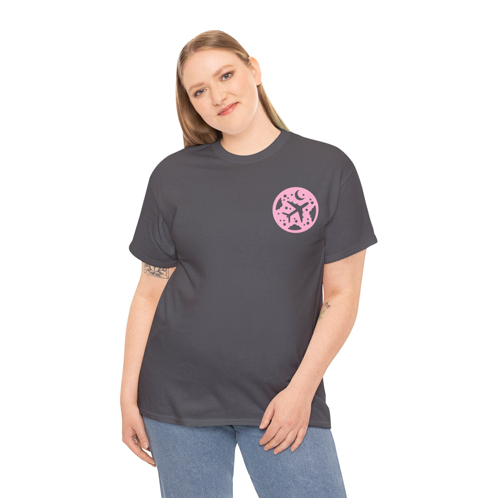starry night. aviation. t-shirt. planes. sky. pilots. gifts