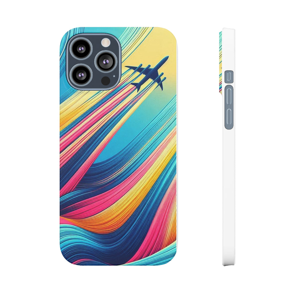 AVIATION INSPIRED ARTWORK iphone case. 13.14.15 pro max Slim Cases