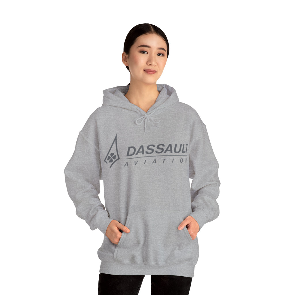 Dassault aviation hoodie. aviation. pilots hoodie. (logo)