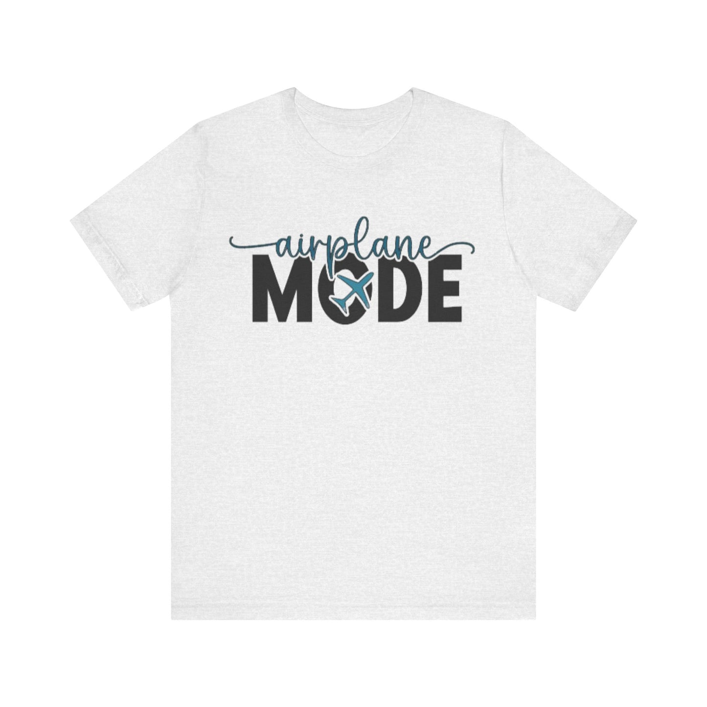 Airplane Mode Aviation Tee. gift for pilots. aviation lovers