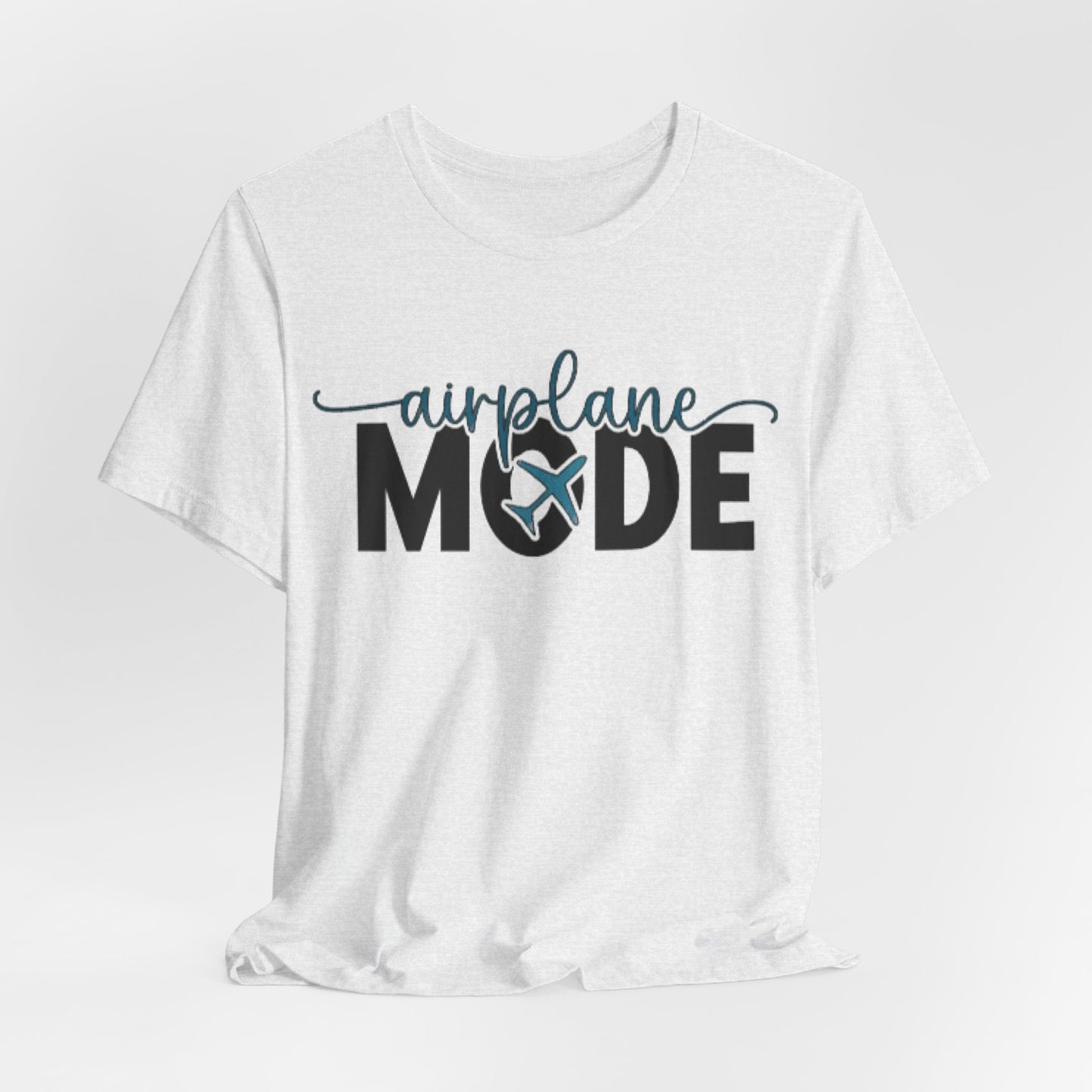 Airplane Mode Aviation Tee. gift for pilots. aviation lovers