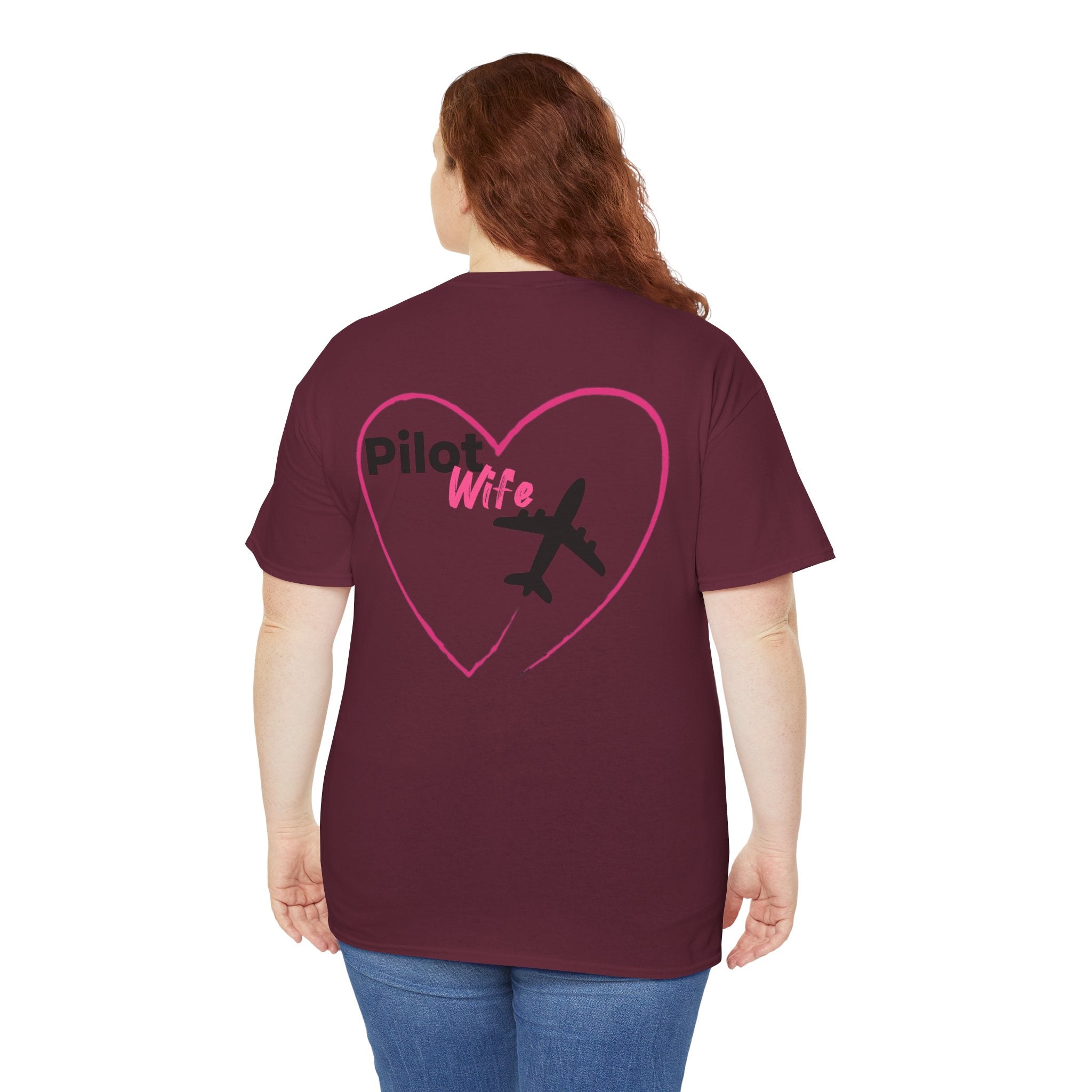 Pilot Wife t-shirt. pilots. gifts. for her. aviation. planes. pilot. anniversary.