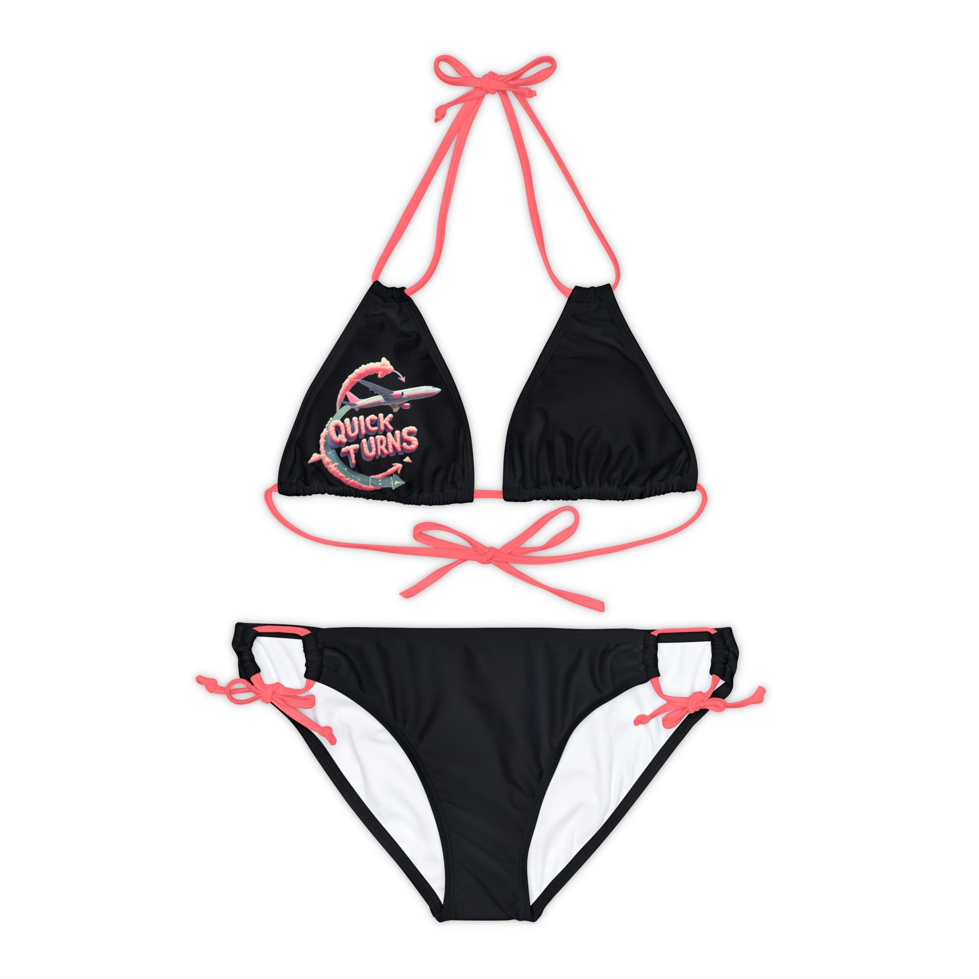 Quick Turns Strappy Bikini Set