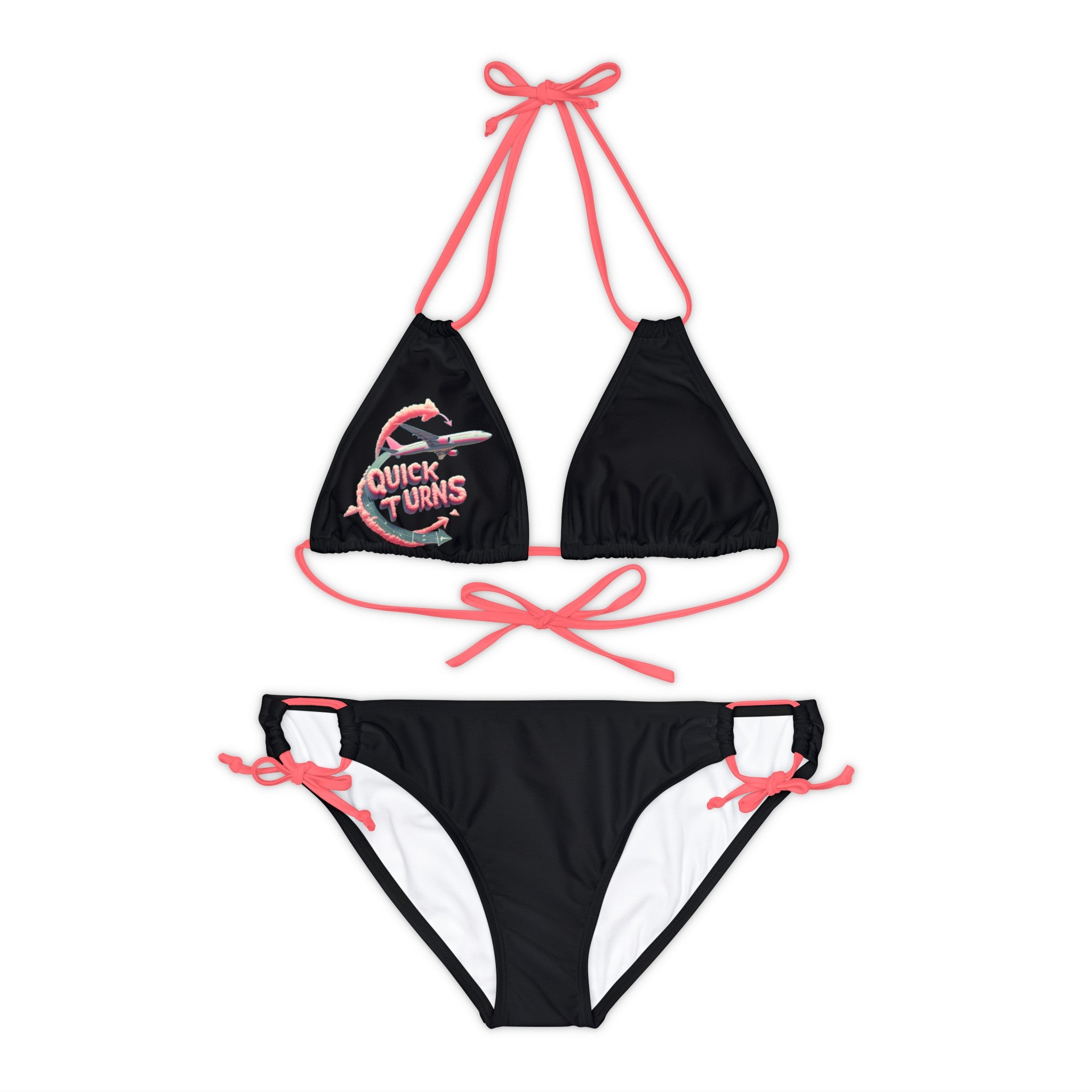 Quick Turns Strappy Bikini Set