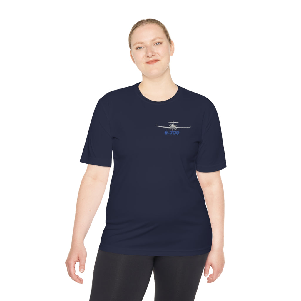 G-700 Sports Tee. aviation. pilots. gift.
