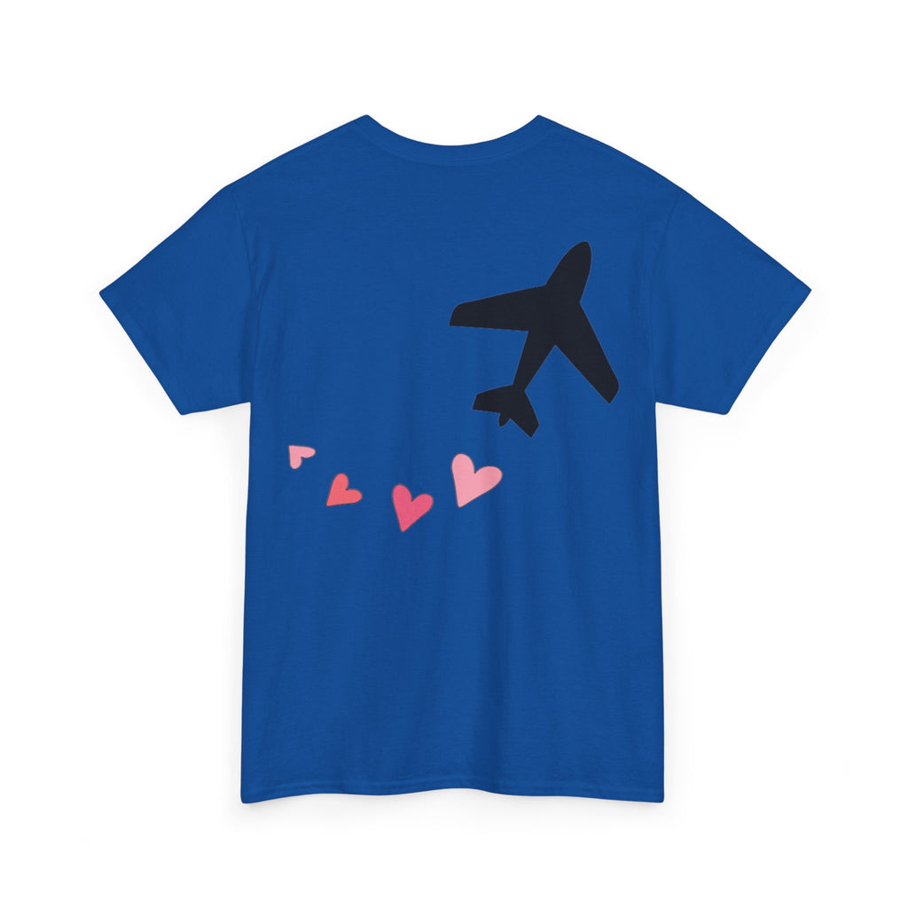 LOVE CHEMTRAILS. aviation t-shirt. pilots. love. hearts