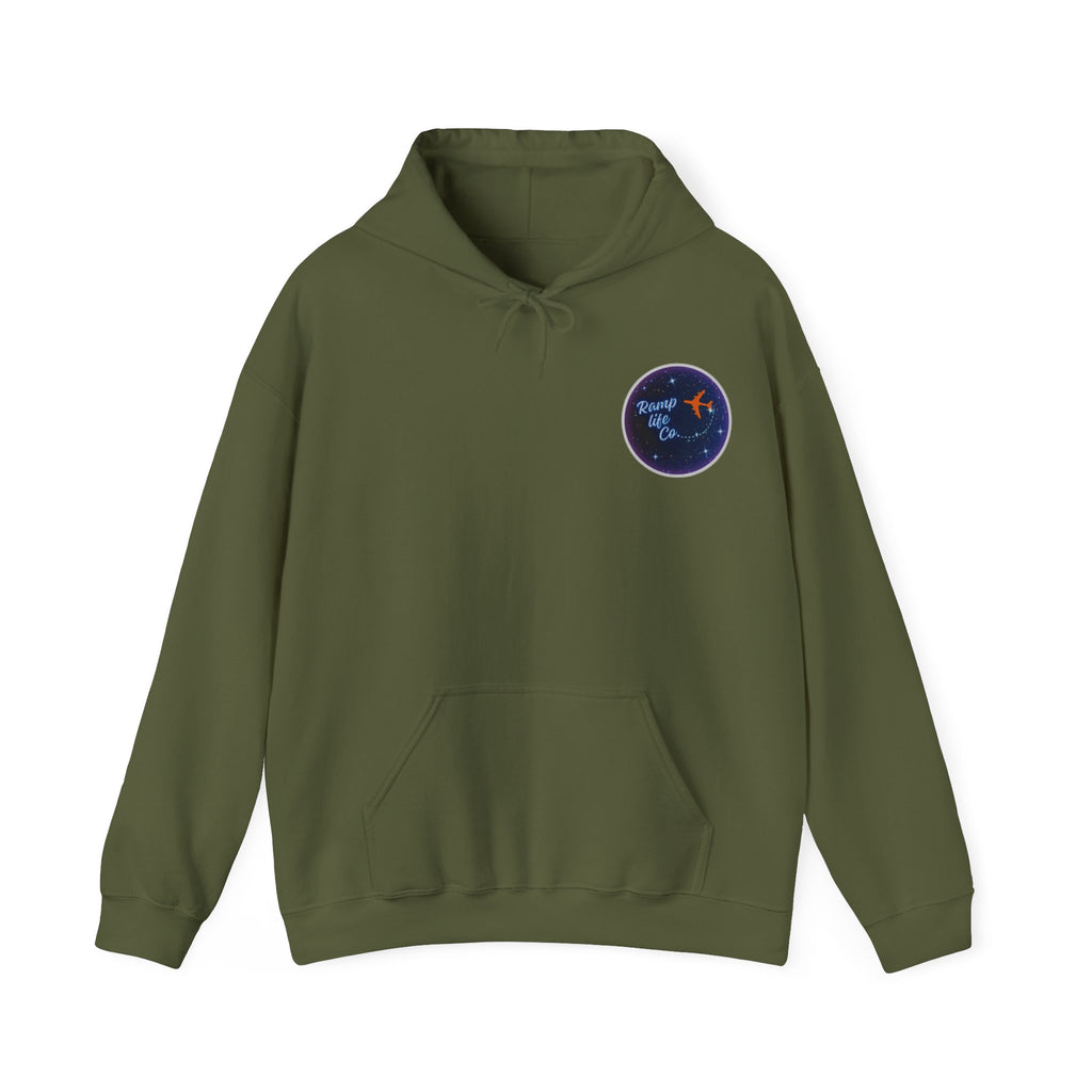 Ramp Life Co. hoodie. aviation. pilot. planes. gifts