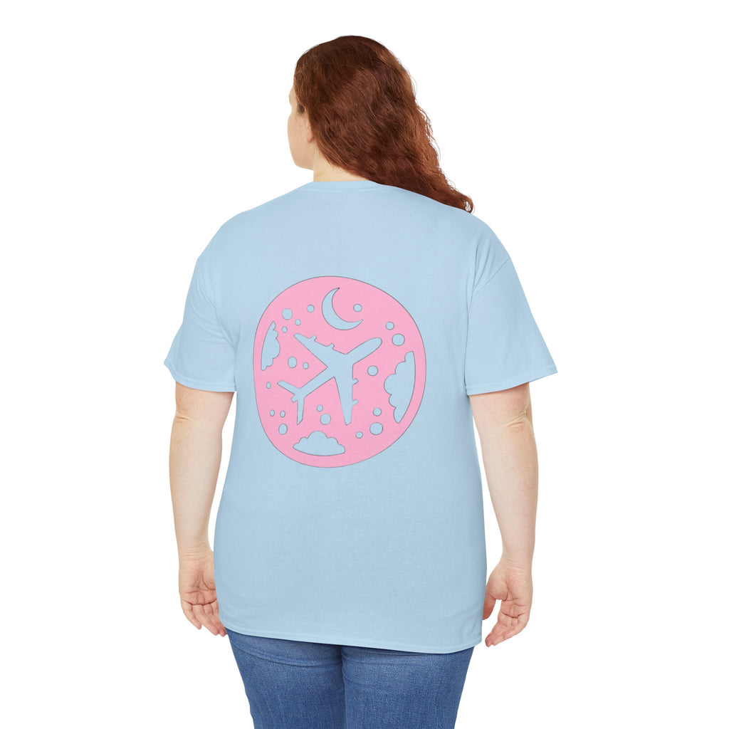 starry night. aviation. t-shirt. planes. sky. pilots. gifts